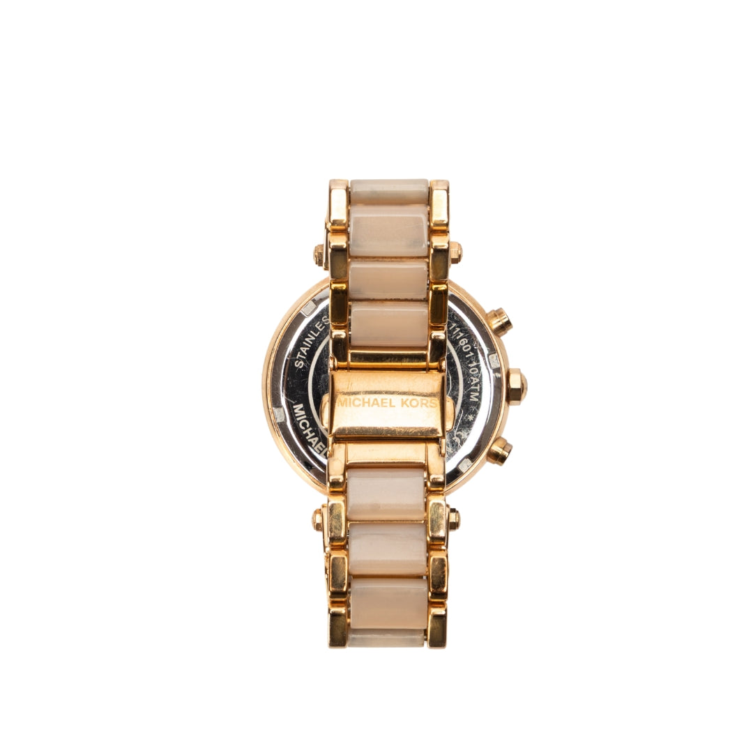 Michael Kors Champagne Parker Women's Watch