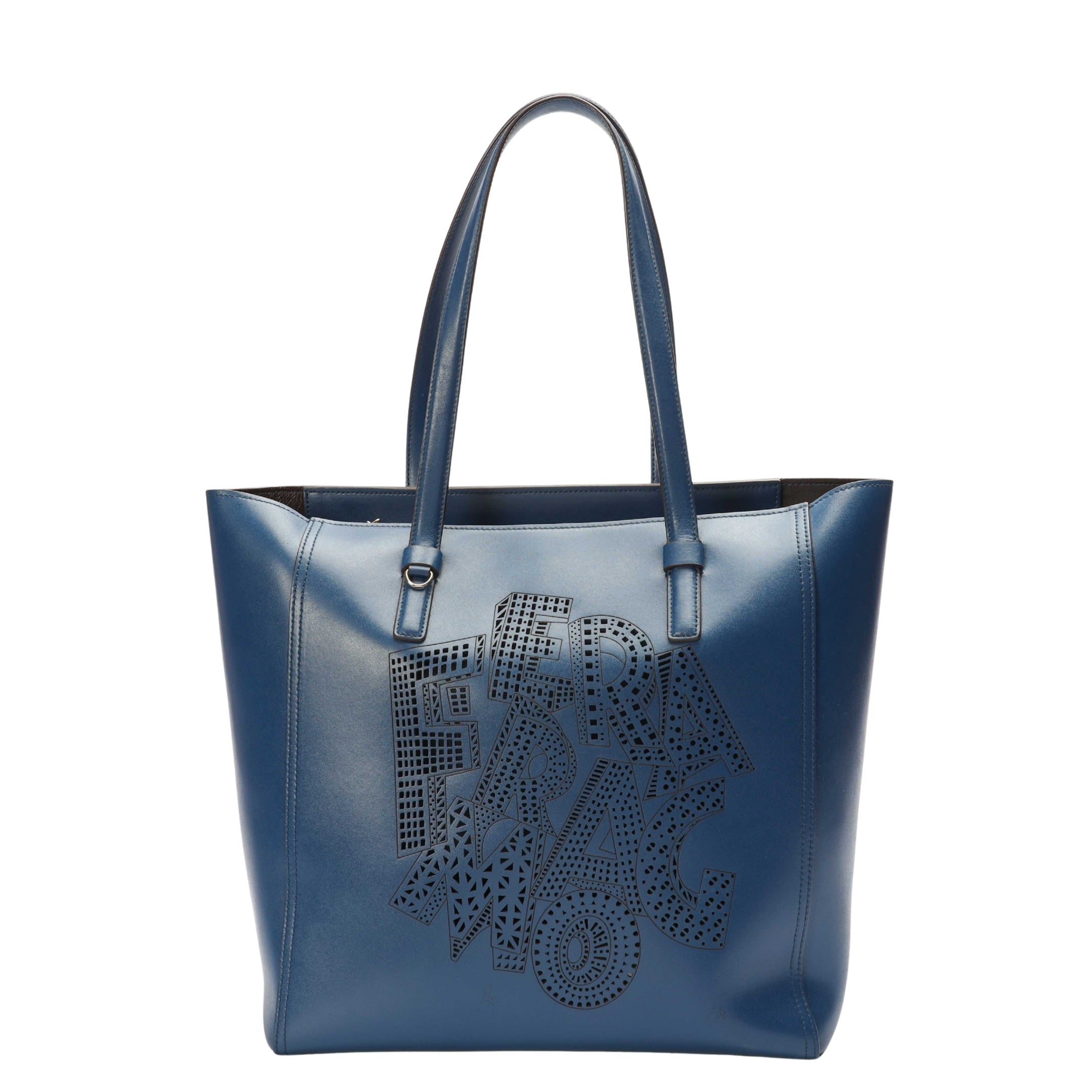 Salvatore Ferragamo Bonnie Blue Tote