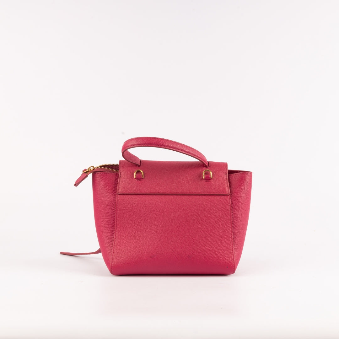 Celine Grained Calfskin Nano Belt Bag