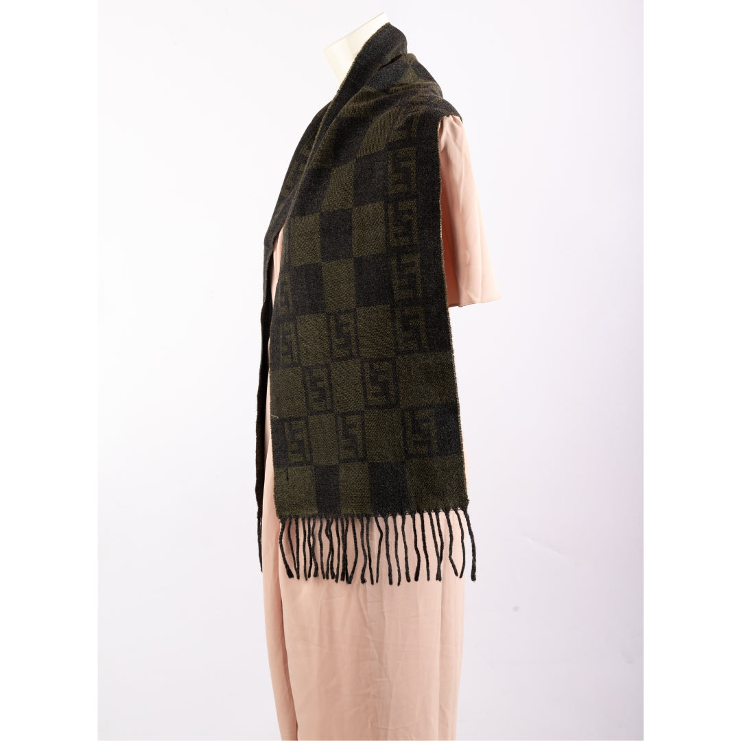 Fendi Roma Italia Wool Scarf