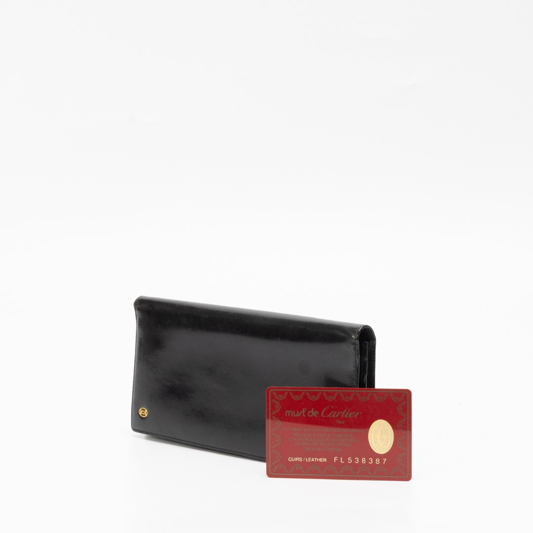 Cartier Leather Pasha de Cartier Bifold Wallet
