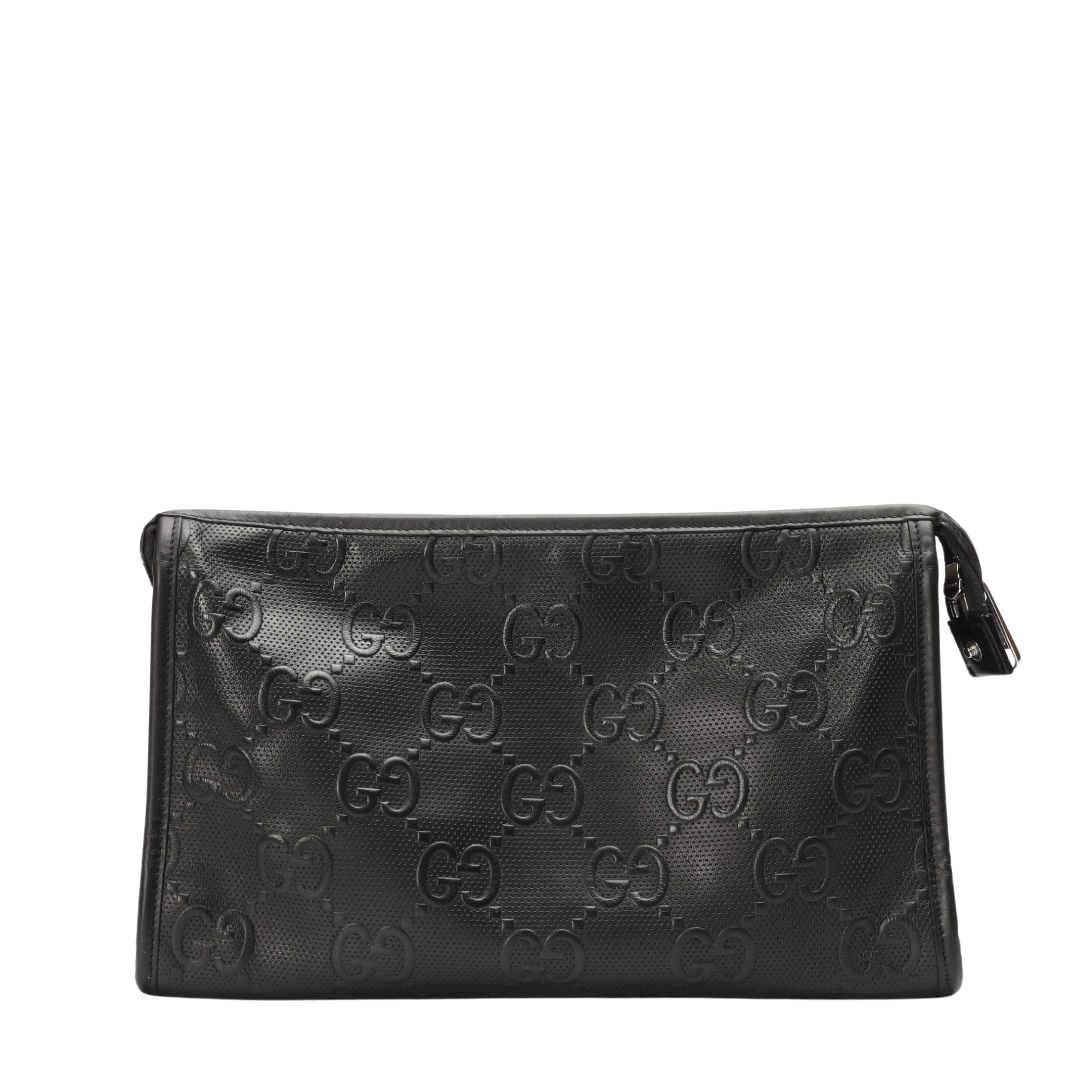 Gucci GG Black Jumbo Pouch