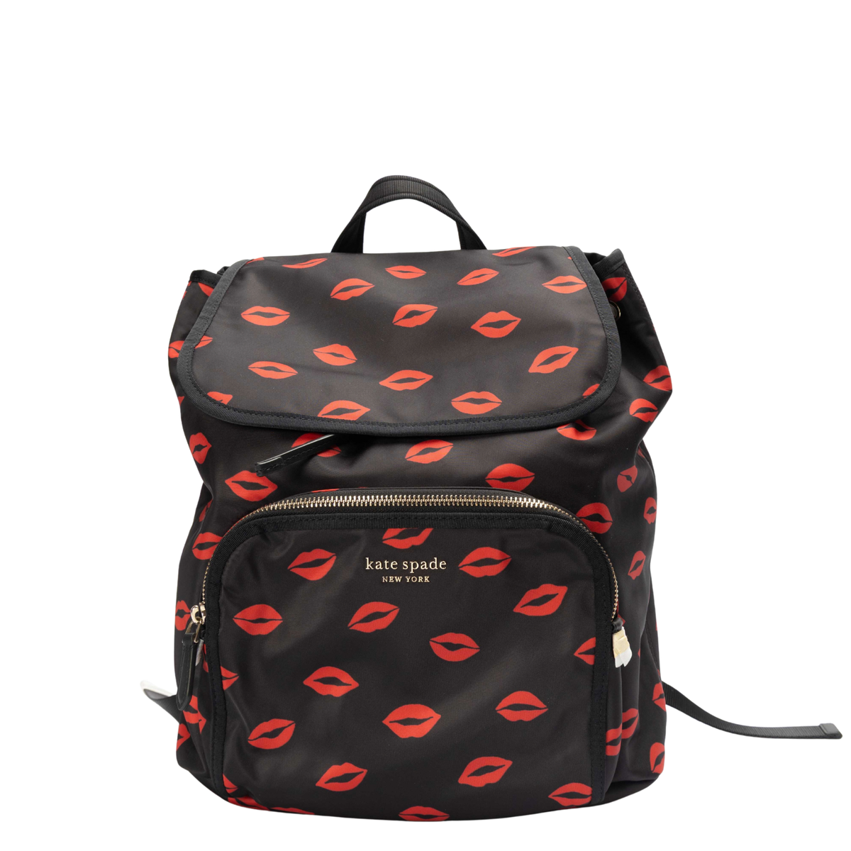 Kate Spade Kiss Black Backpack