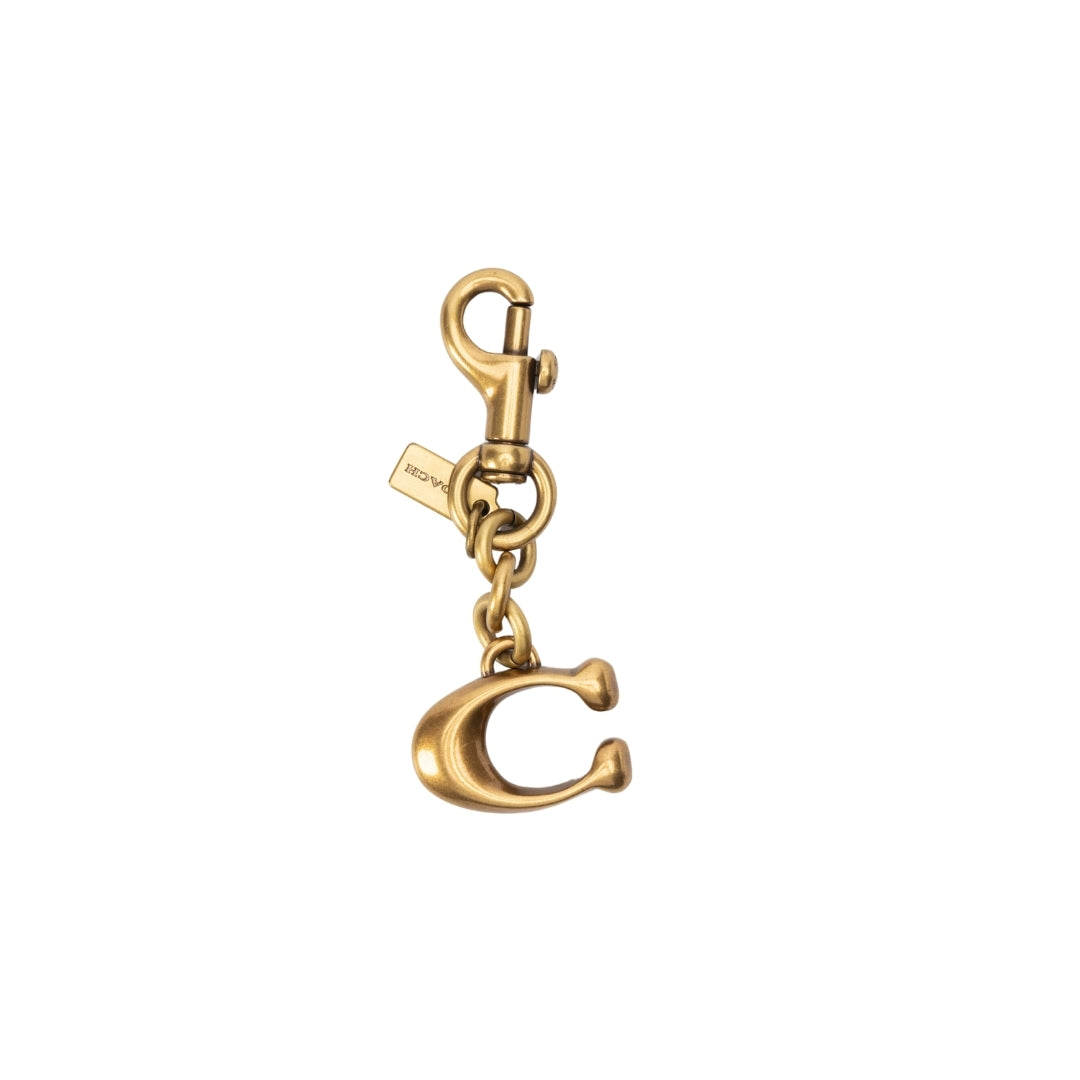 Coach Signature Bag Charm