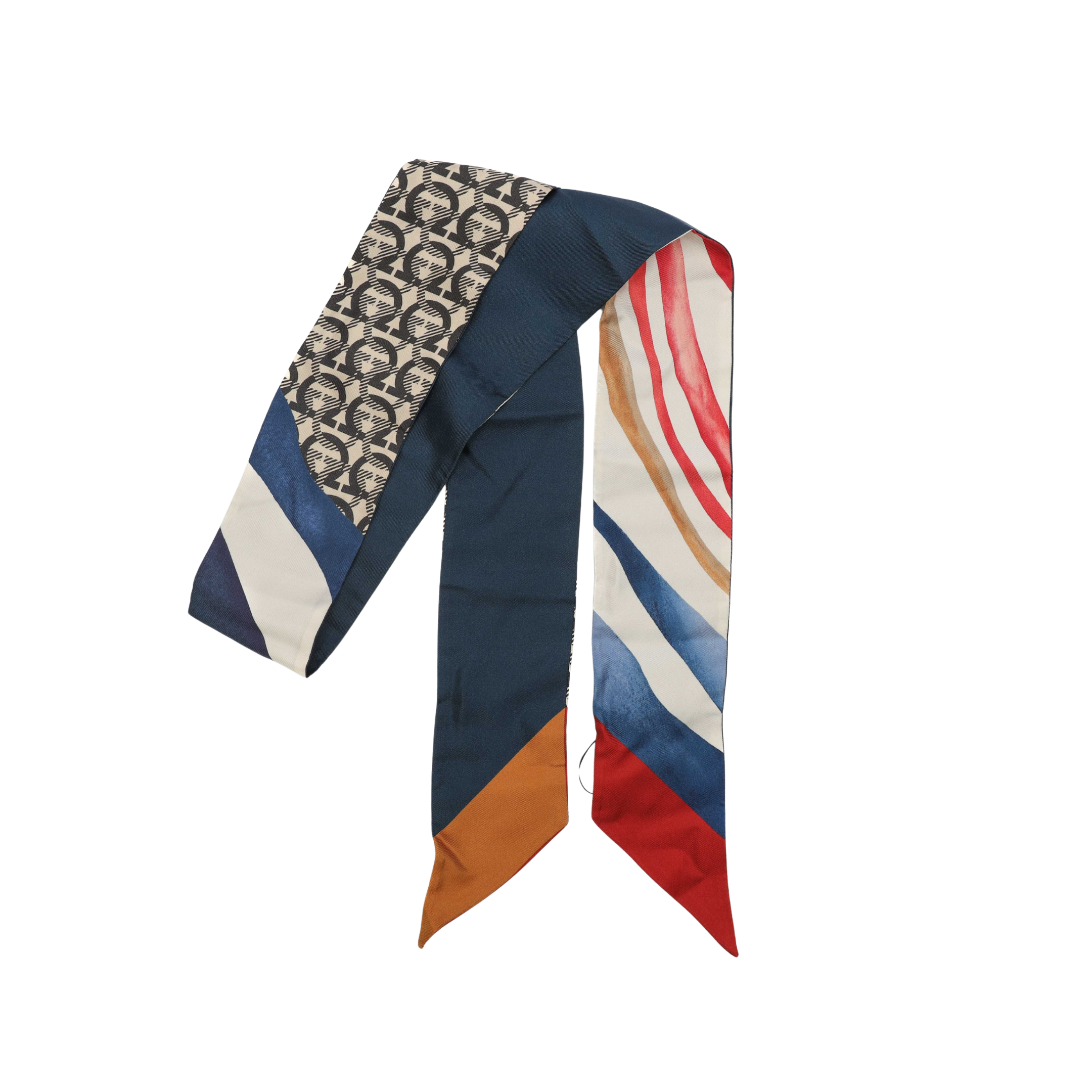 Salvatore Ferragamo Multicolored Twilly Scarf
