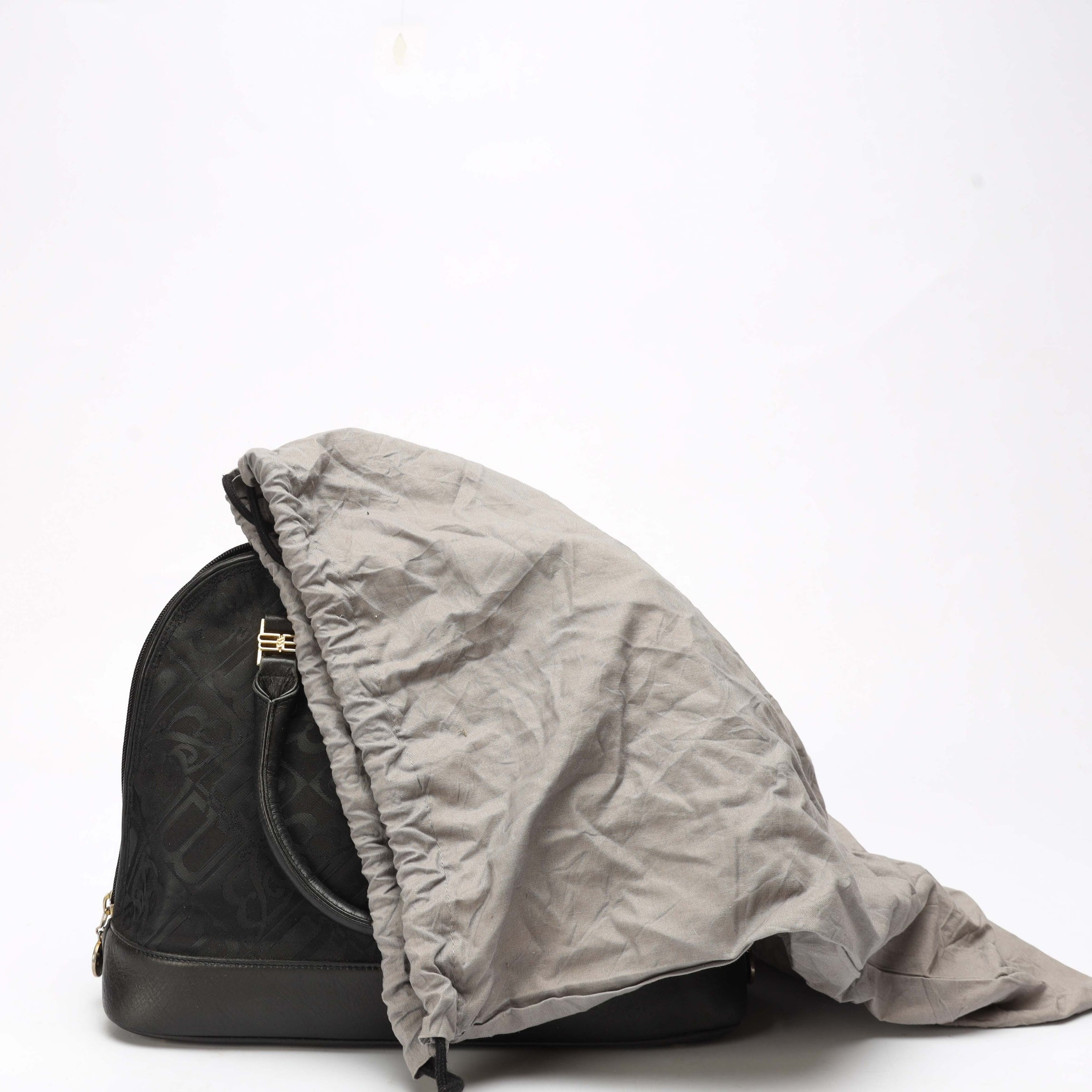 Balenciaga Black Dome Satchel