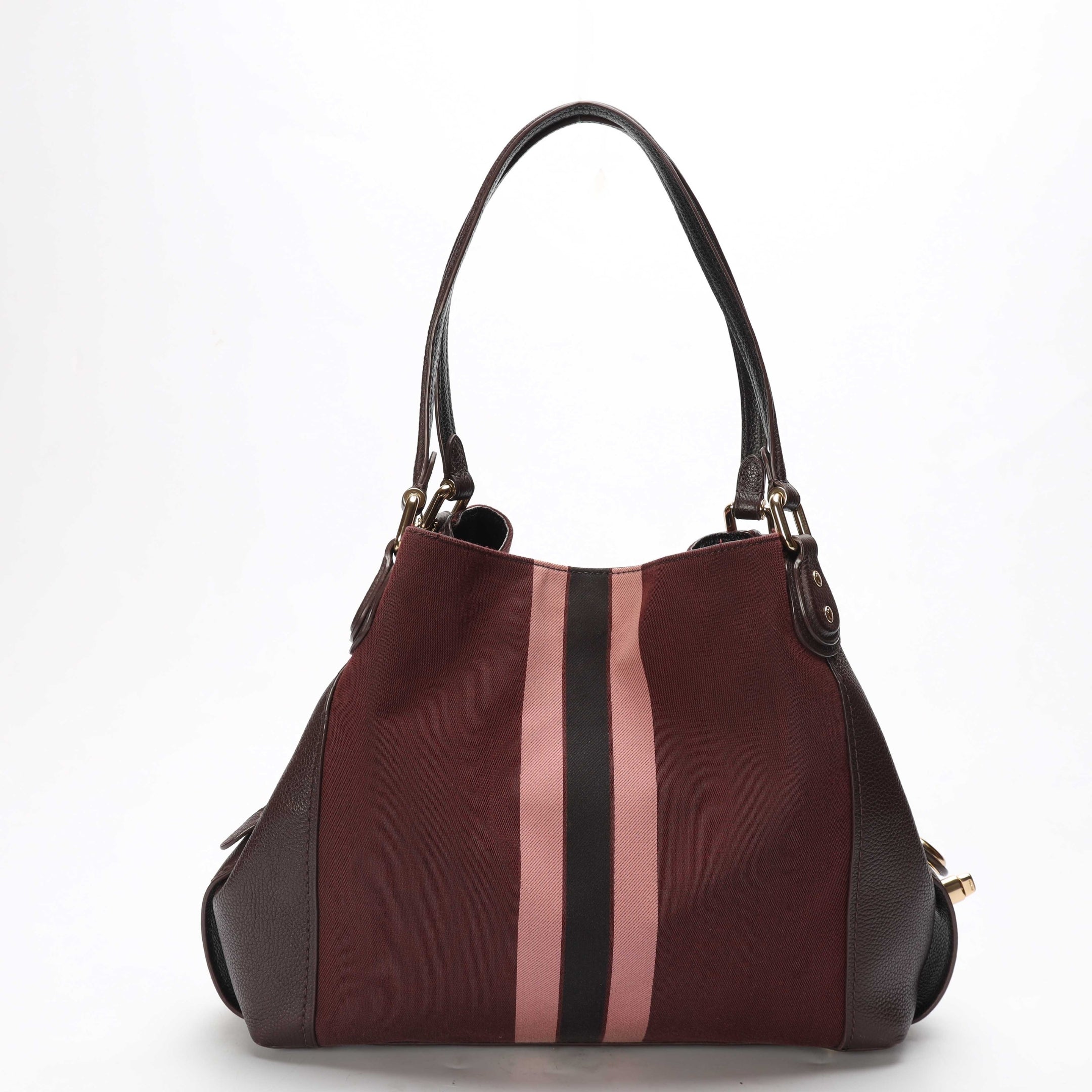 Coach Edie Maroon Shoulder Bag 31