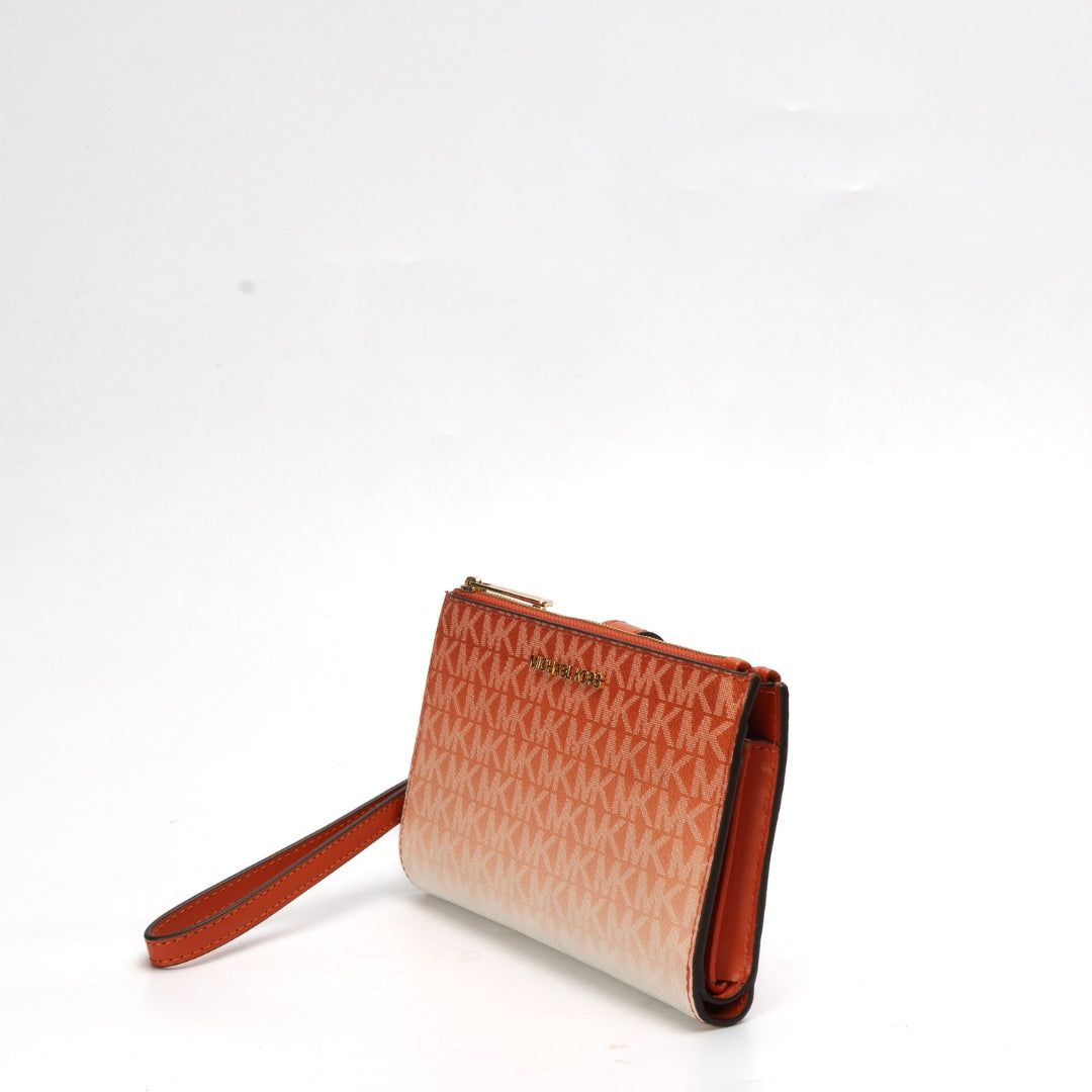 Michael Kors Jet Set Ombré Logo Wristlet Wallet