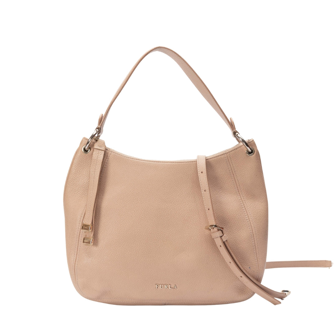 Furla Dusty Rose Hobo Bag