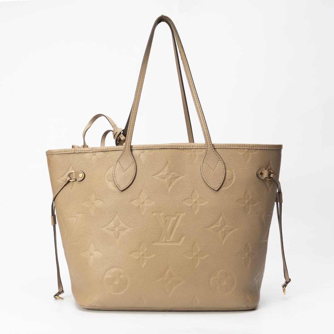 Louis Vuitton Monogram Empriente Leather Neverfull MM Tote