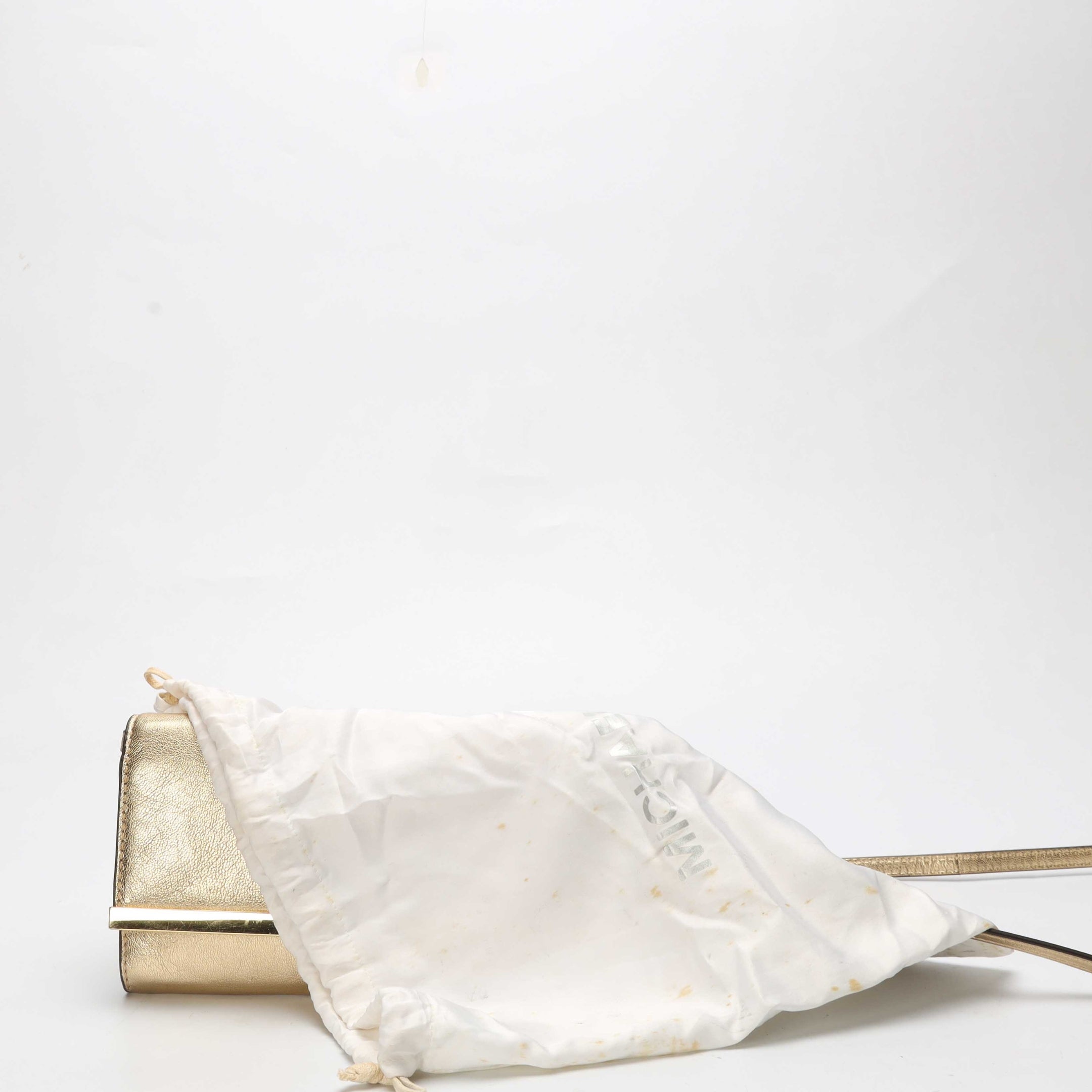 Michael Kors Lana Gold Clutch Bag