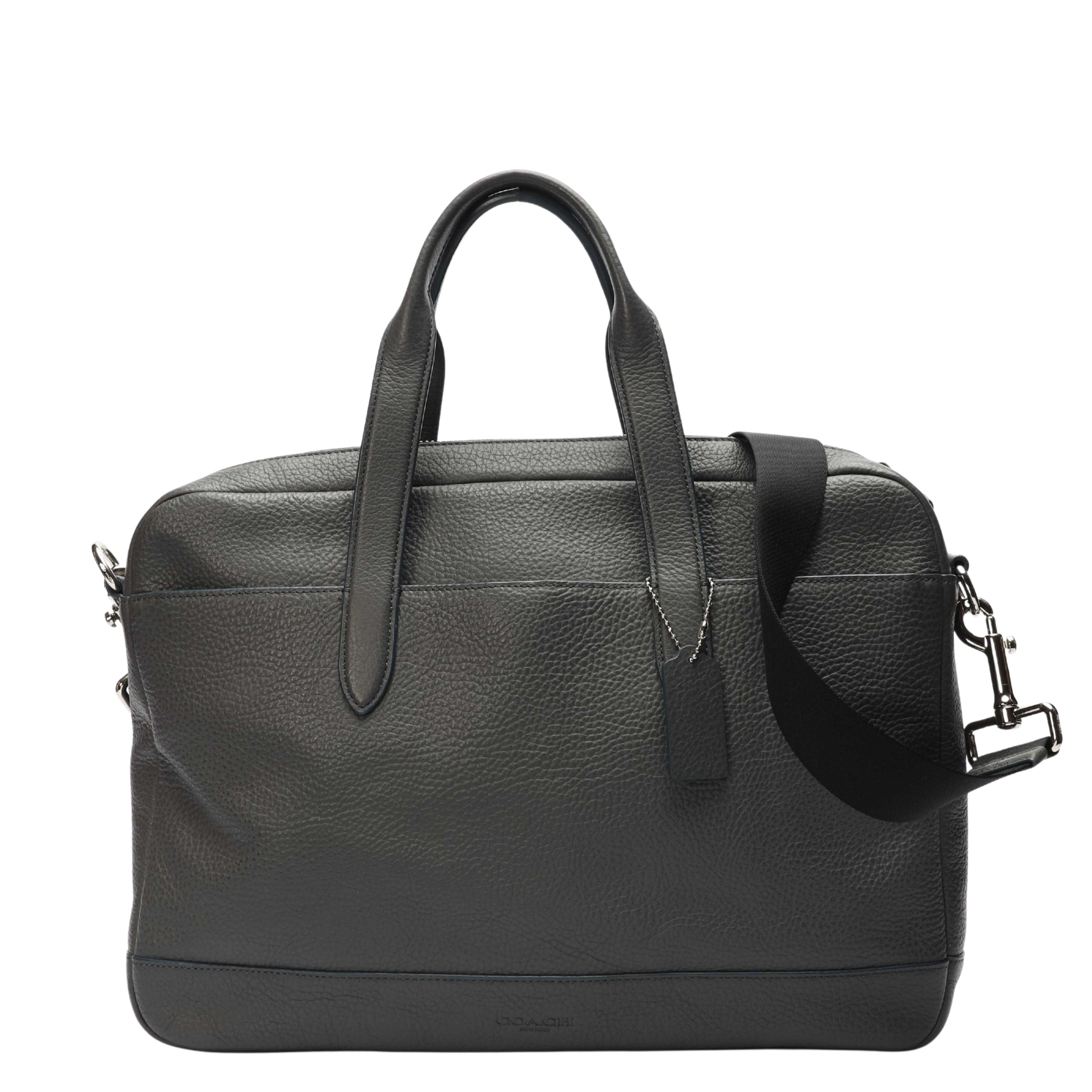 Coach Grey Metropolitan Soft Briefcase