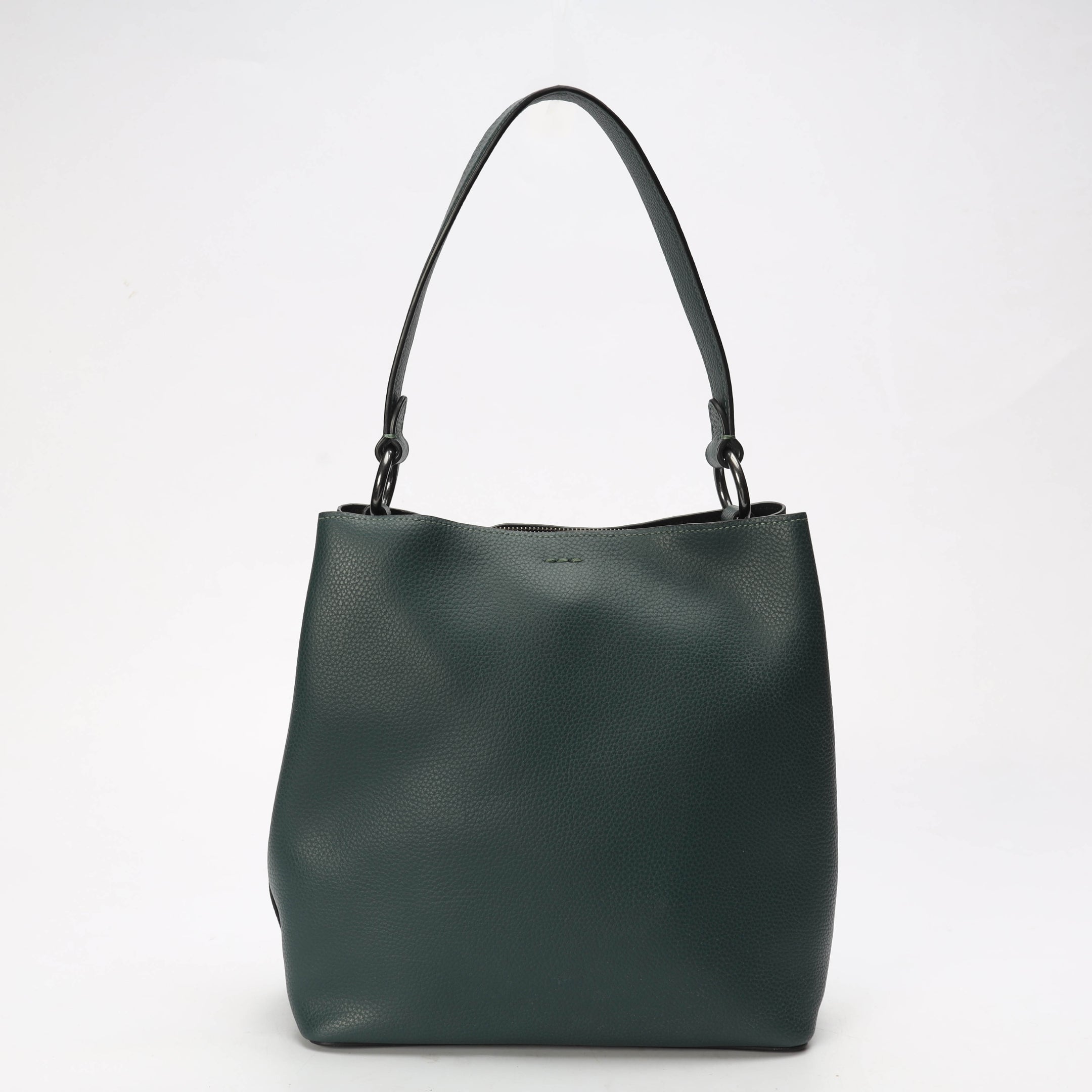 Coach Teal Town Convertible Bucket Crossbody Bag