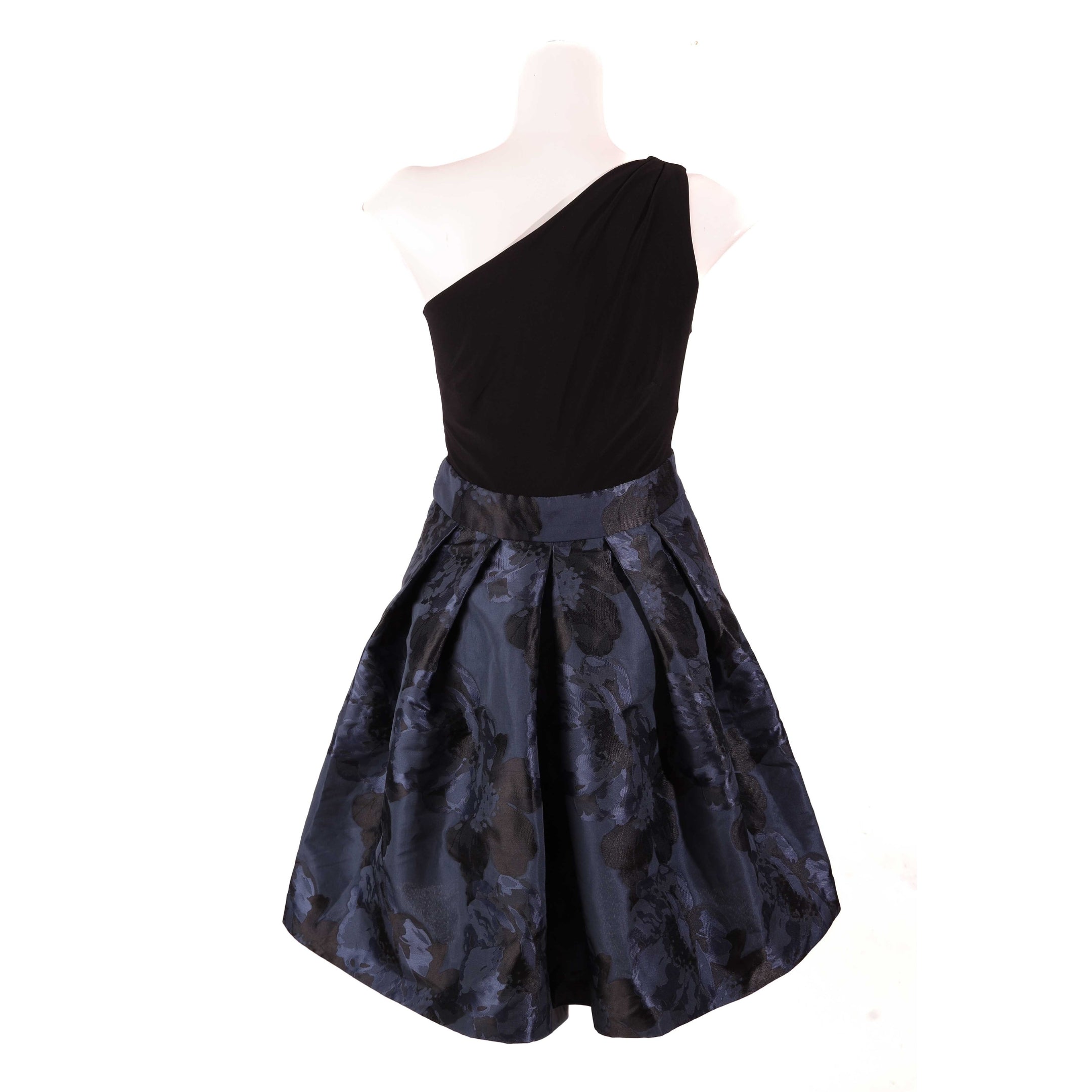 Ralph Lauren One Shoulder Cocktail Dress