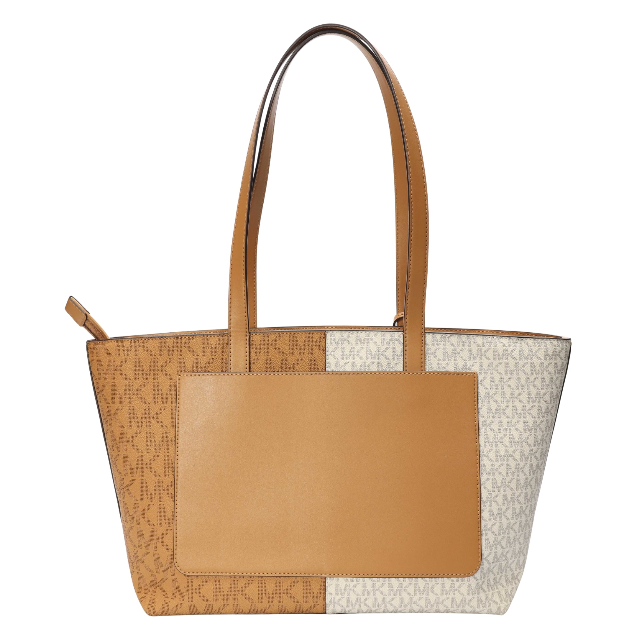 Michael Kors Jet Set Medium Two-Tone Logo Tote