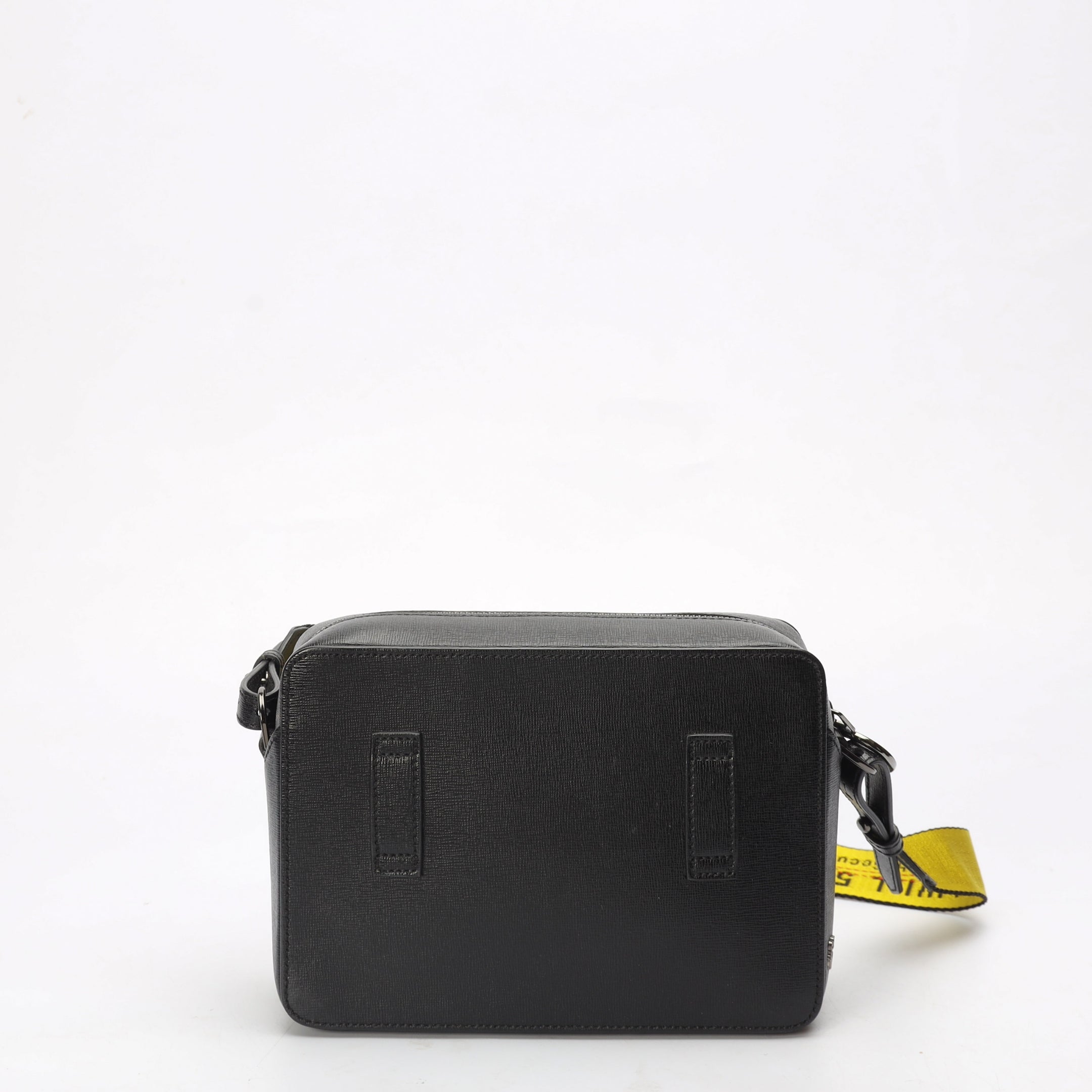 Off-White Black/White Binder Clip Crossbody Bag