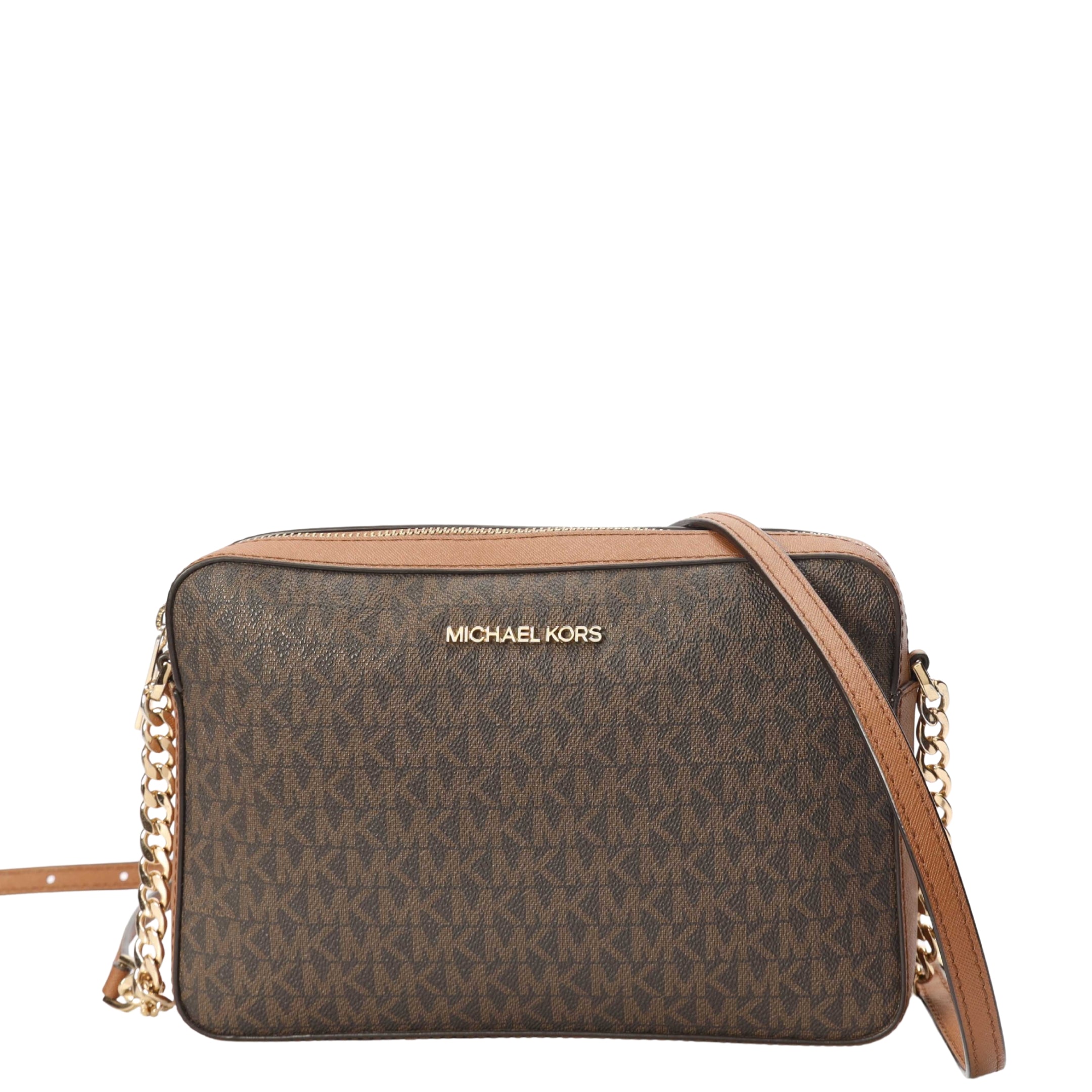 Michael Kors Jet Set Printed Logo Crossbody Bag