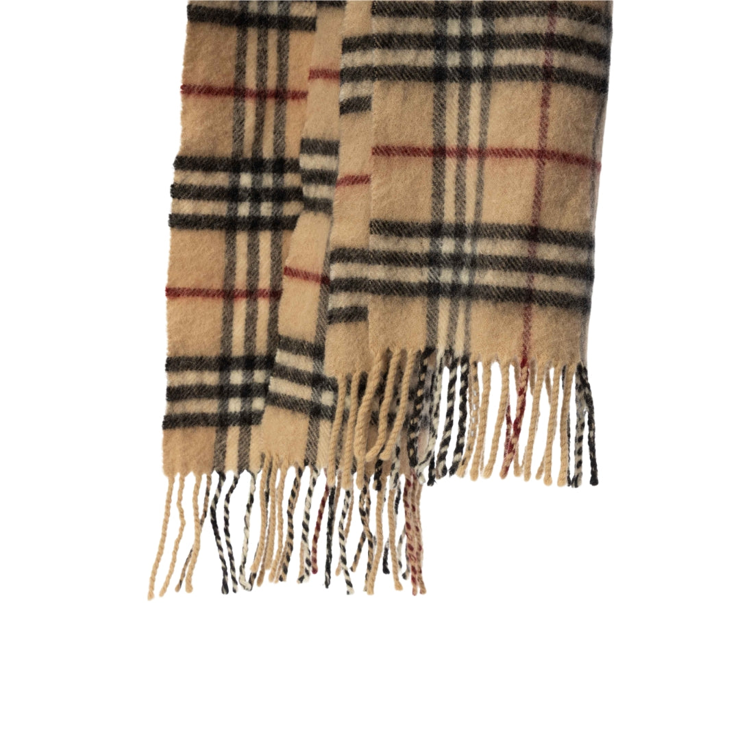Burberry Check Cashmere Scarf
