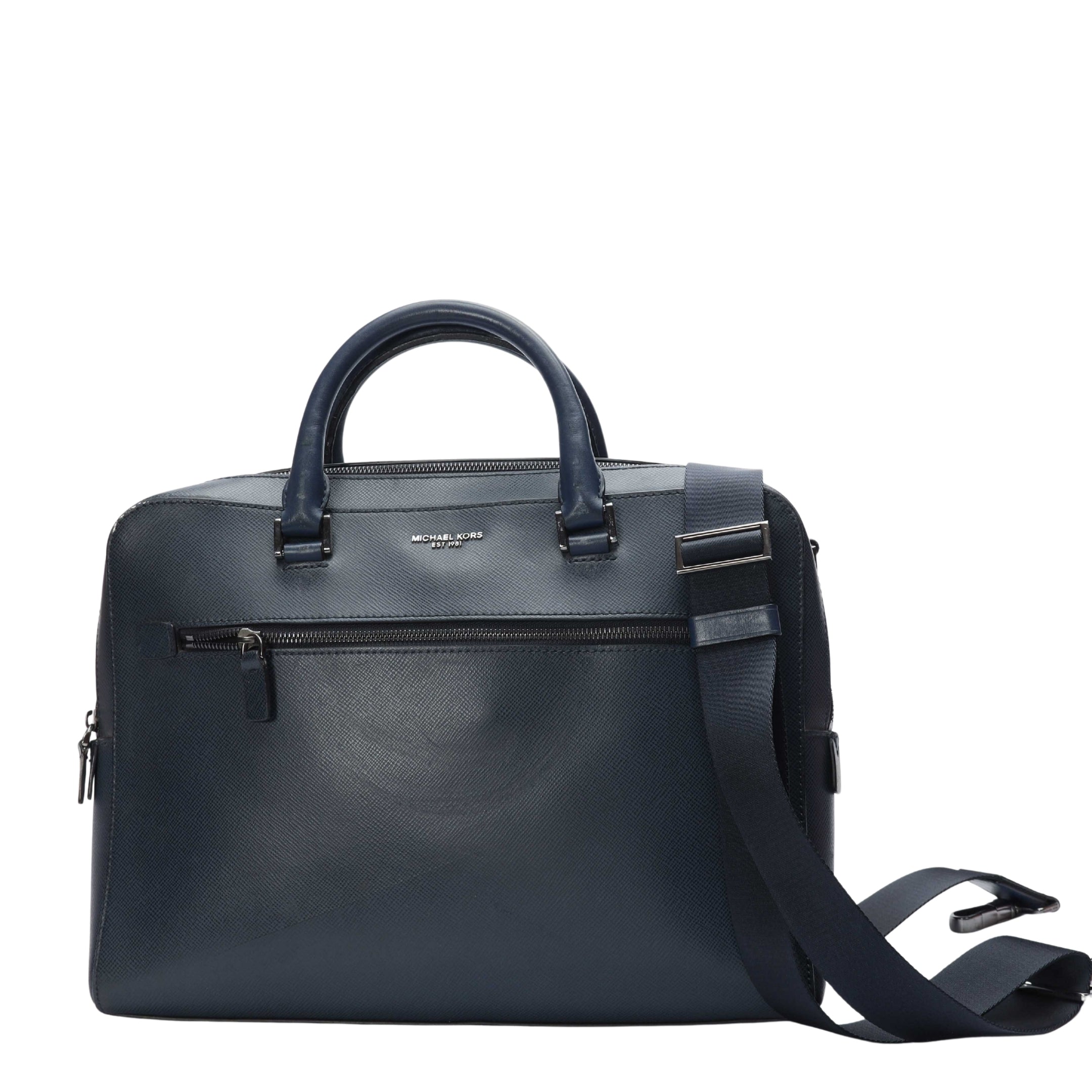 Michael Kors Navy Blue Briefcase
