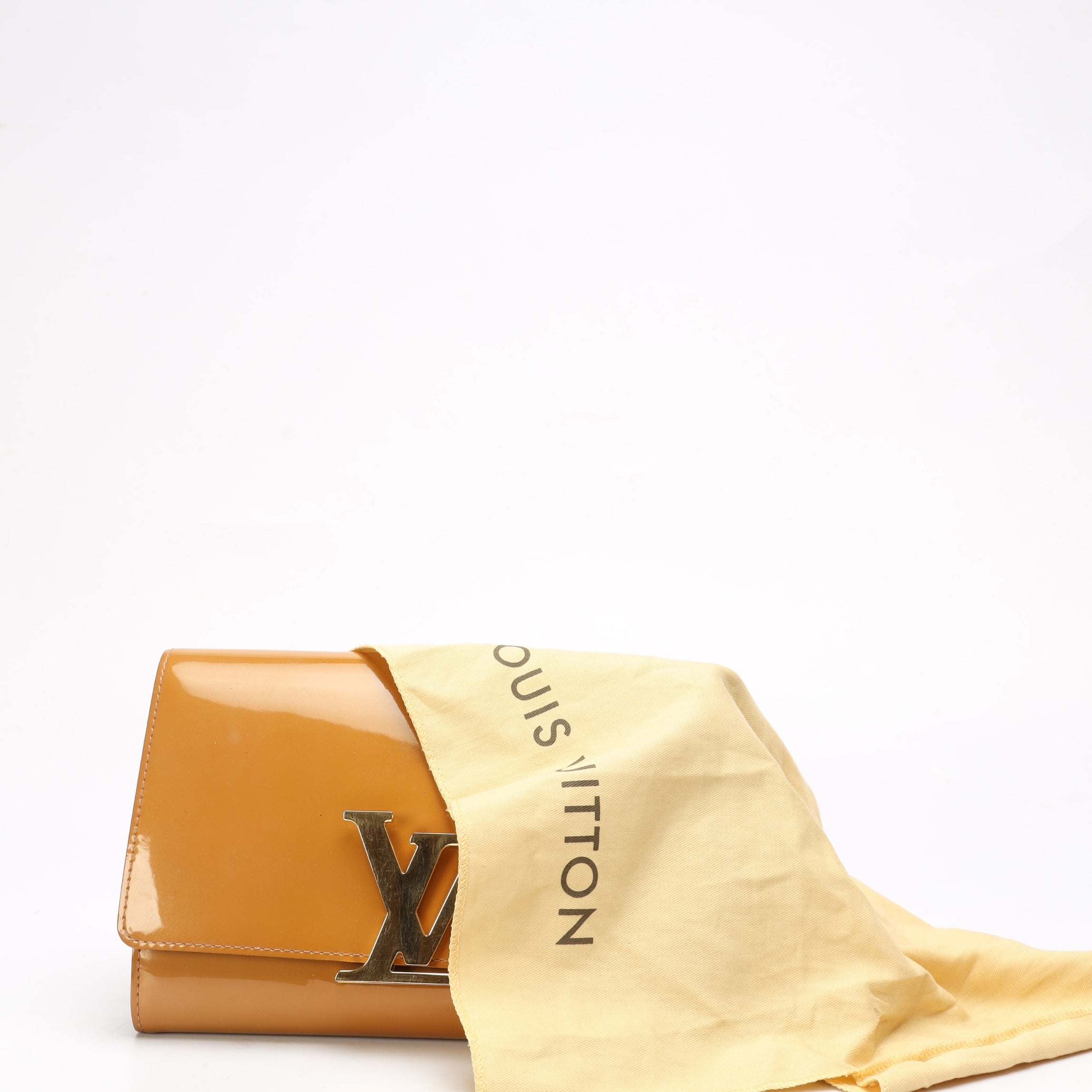 Louis Vuitton Mustard Louise Clutch