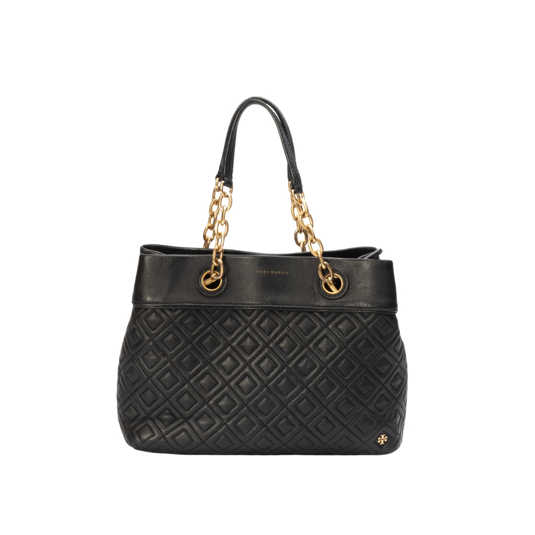 Tory Burch Fleming Small Leather Tote