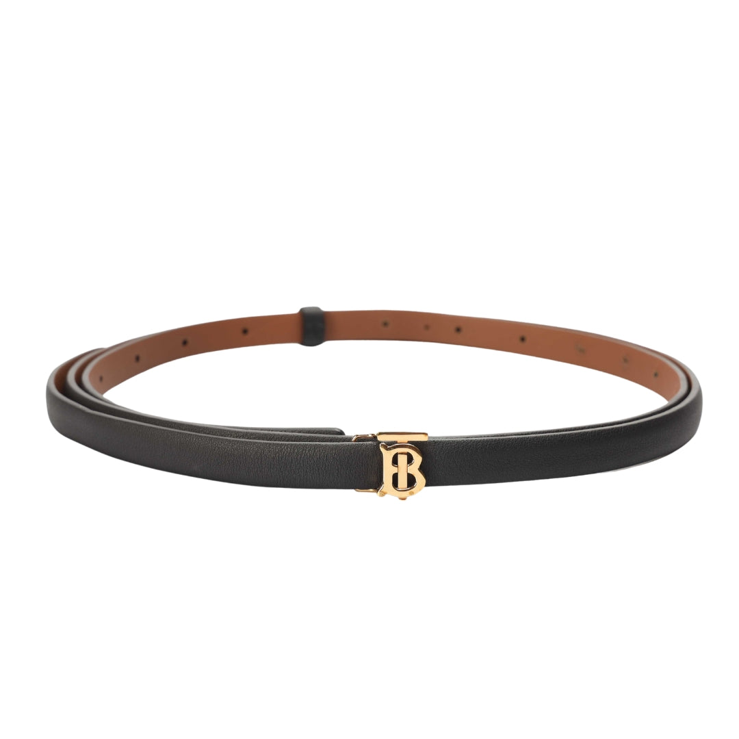 Burberry Logo Slim Reversible Belt