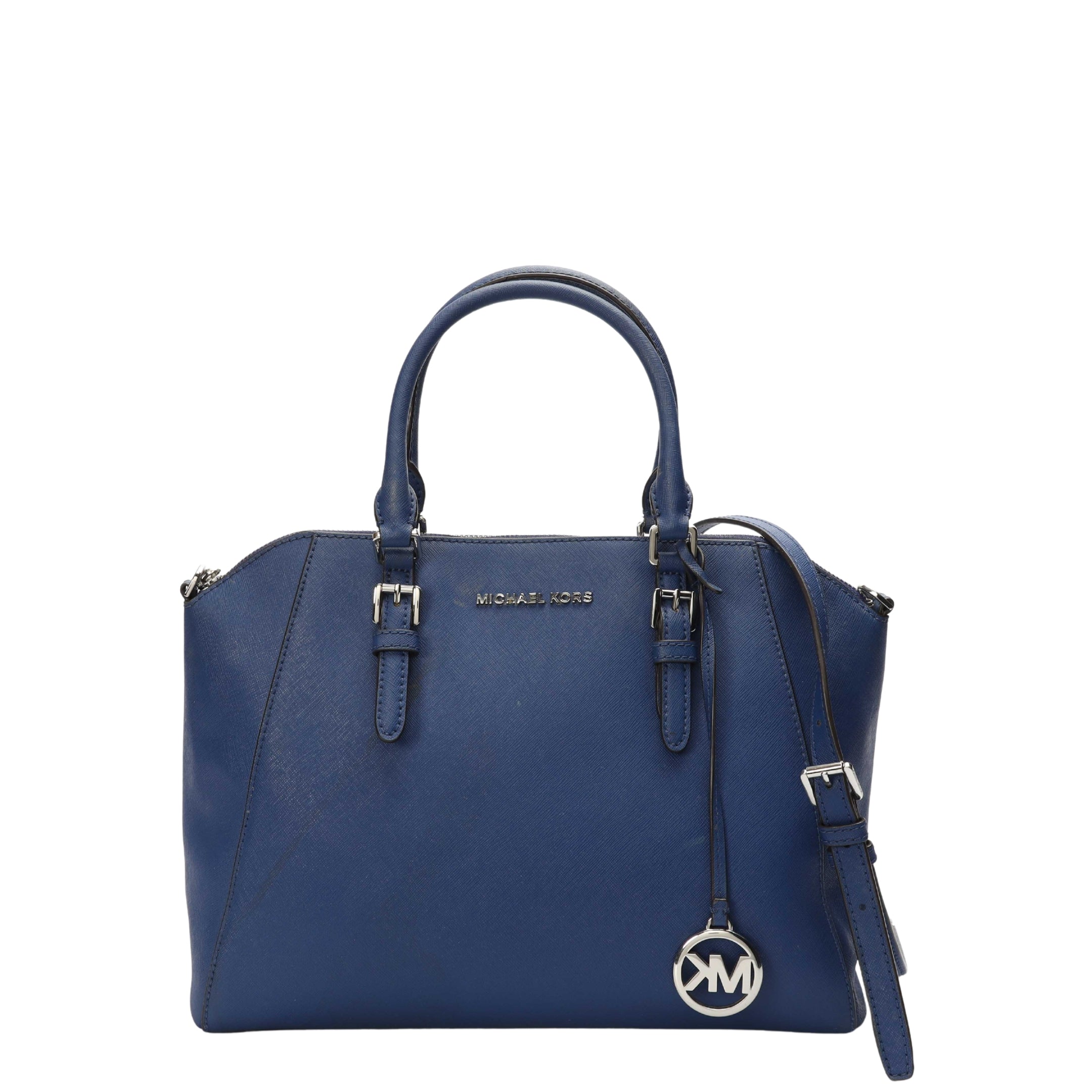 Michael Kors Ciara Blue Satchel
