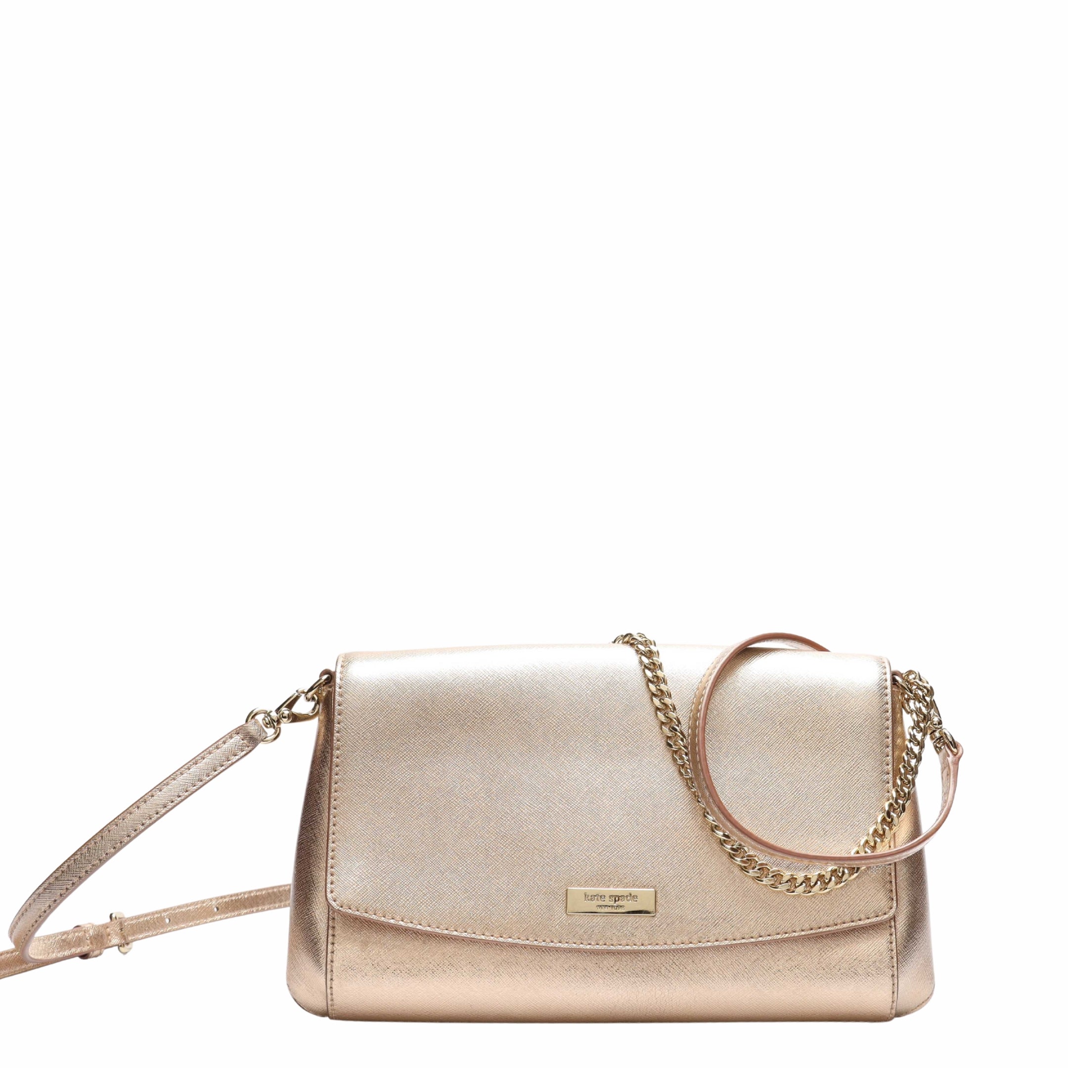 Kate Spade Laurel Rose Gold Crossbody Bag
