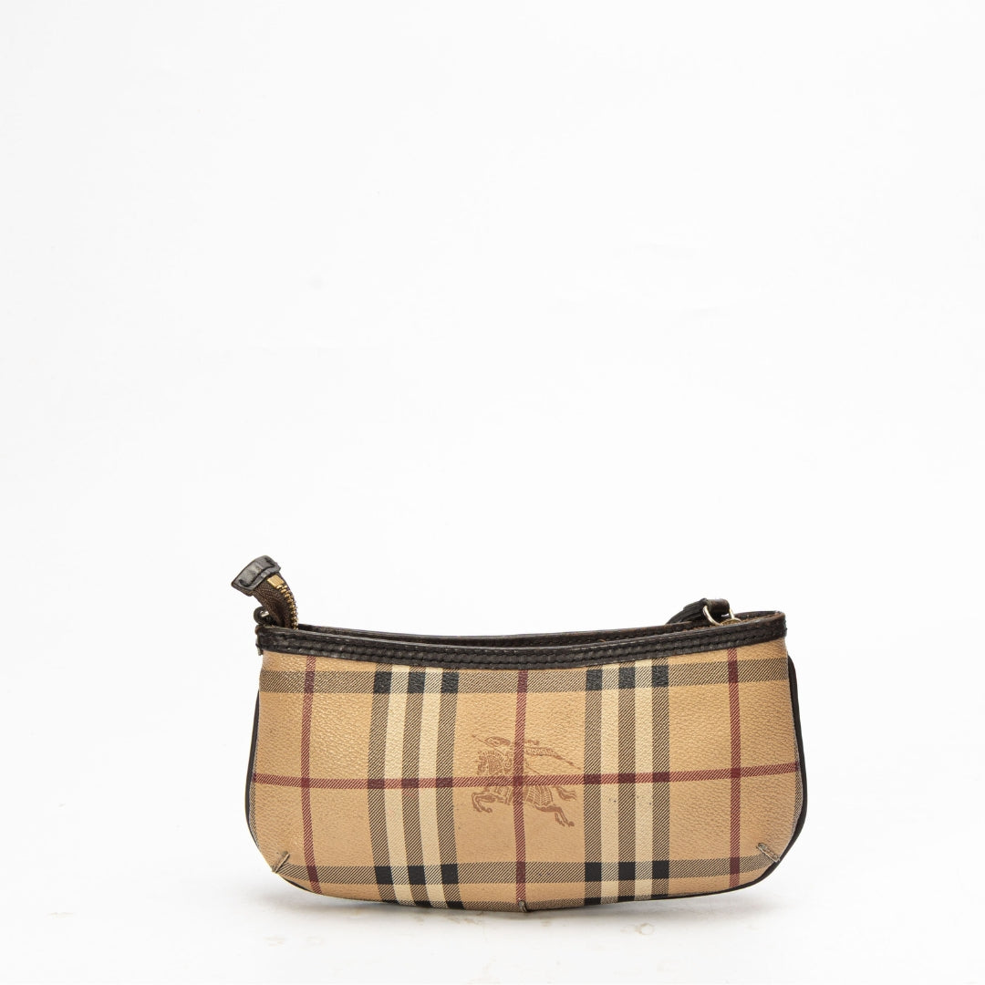 Burberry Haymarket Check Anabel Wristlet