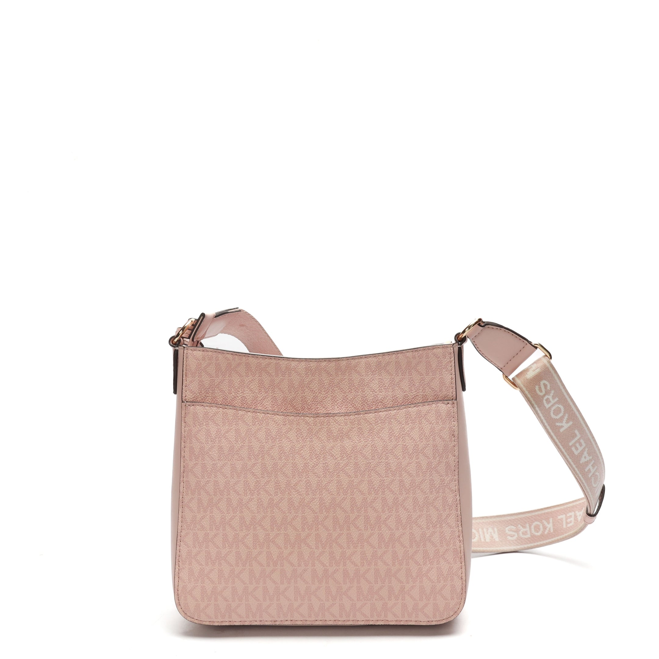 Michael Kors Jet Set Pink Travel Logo Messenger Bag