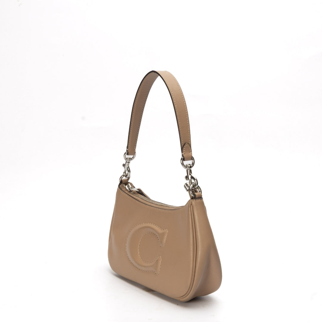 Coach Beige Teri Shoulder Bag