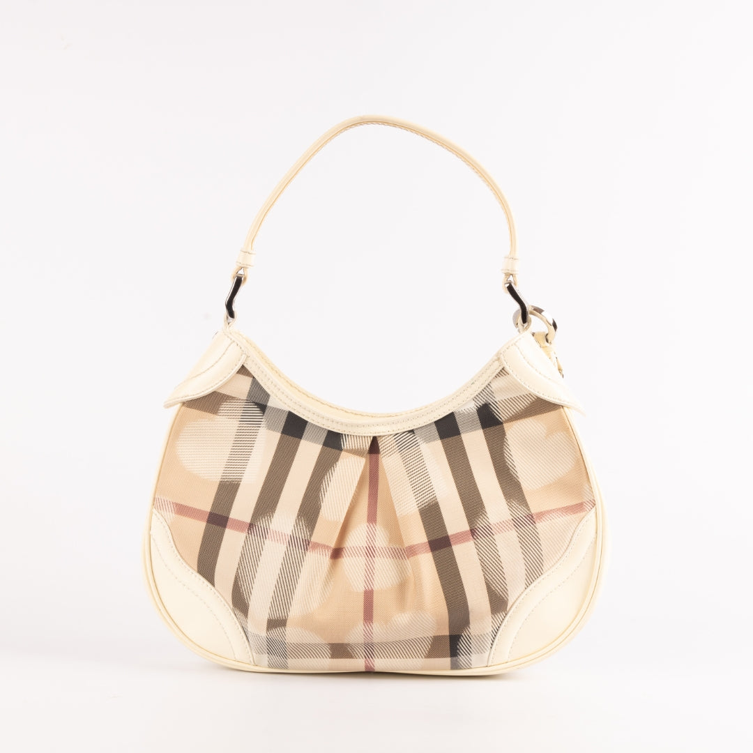 Burberry Nova Check PVC Shoulder Bag