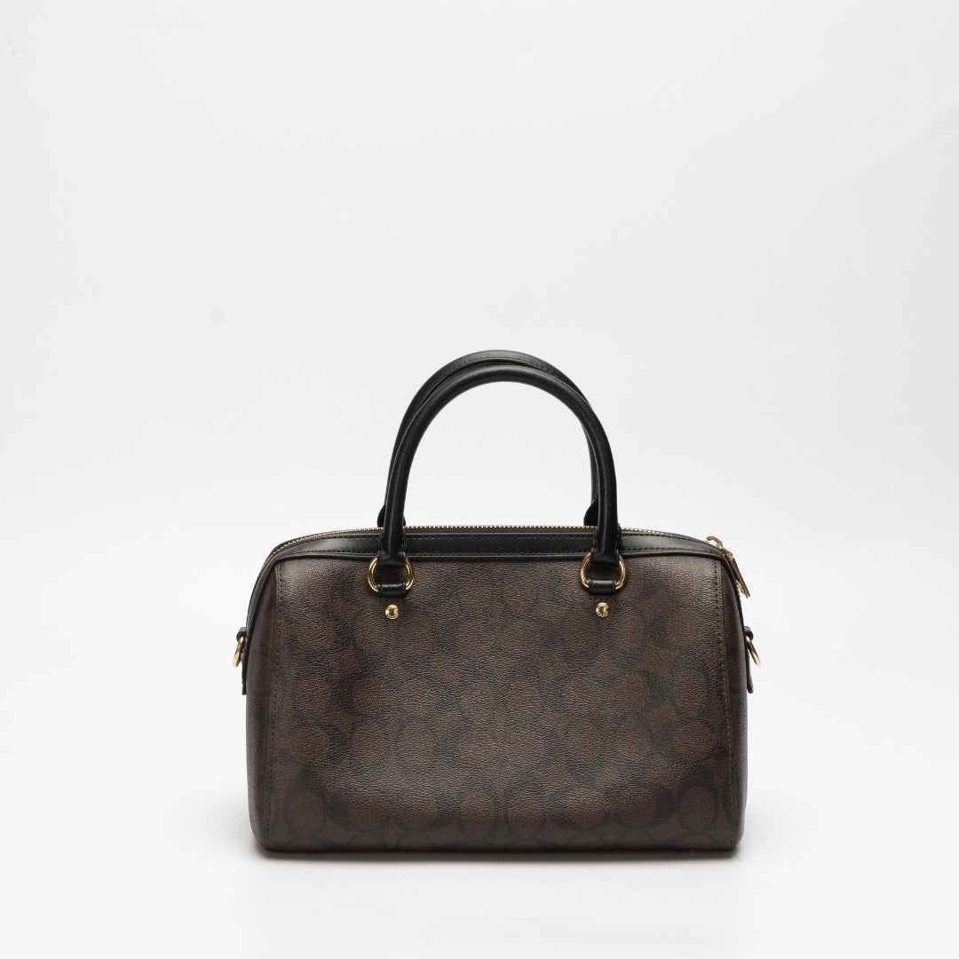 Coach Monogram Rowan Satchel