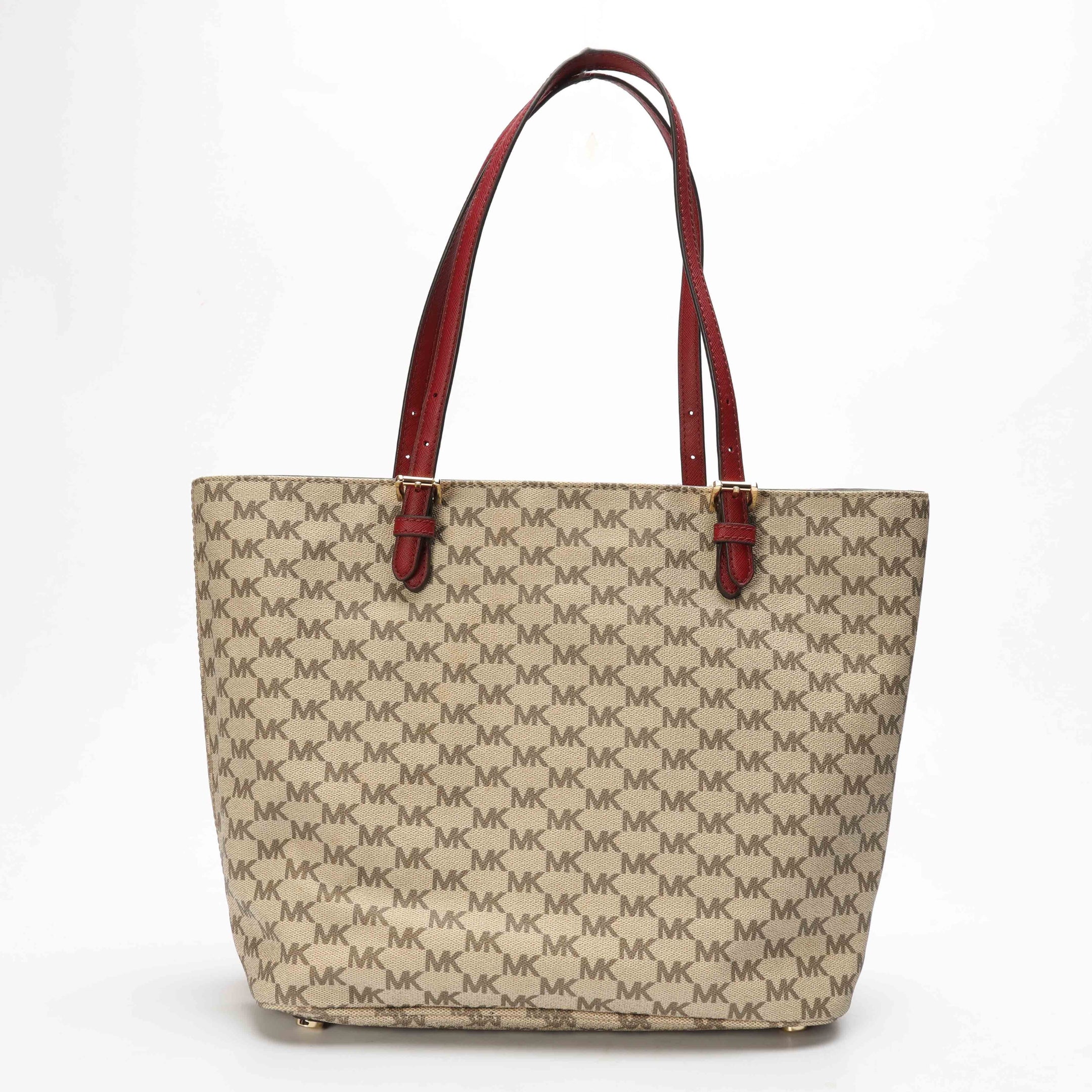 Michael Kors Jet Set Beige Pocket Tote