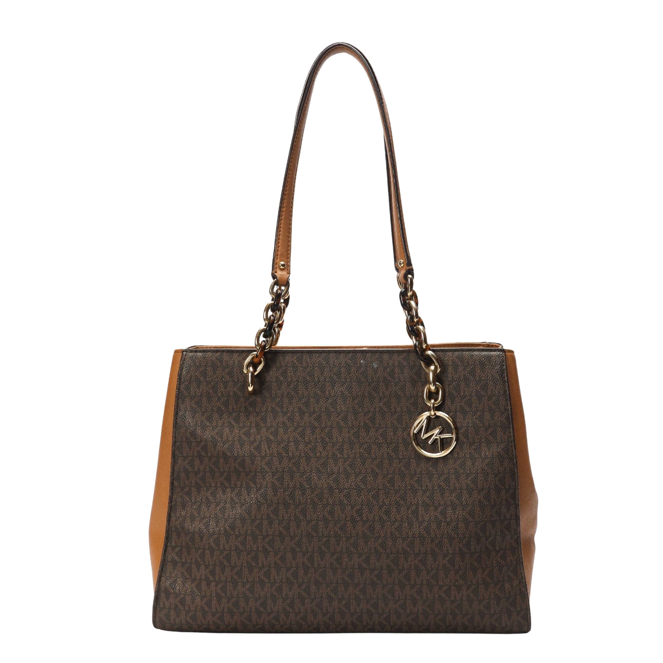 Michael Kors Sofia Brown Logo Tote