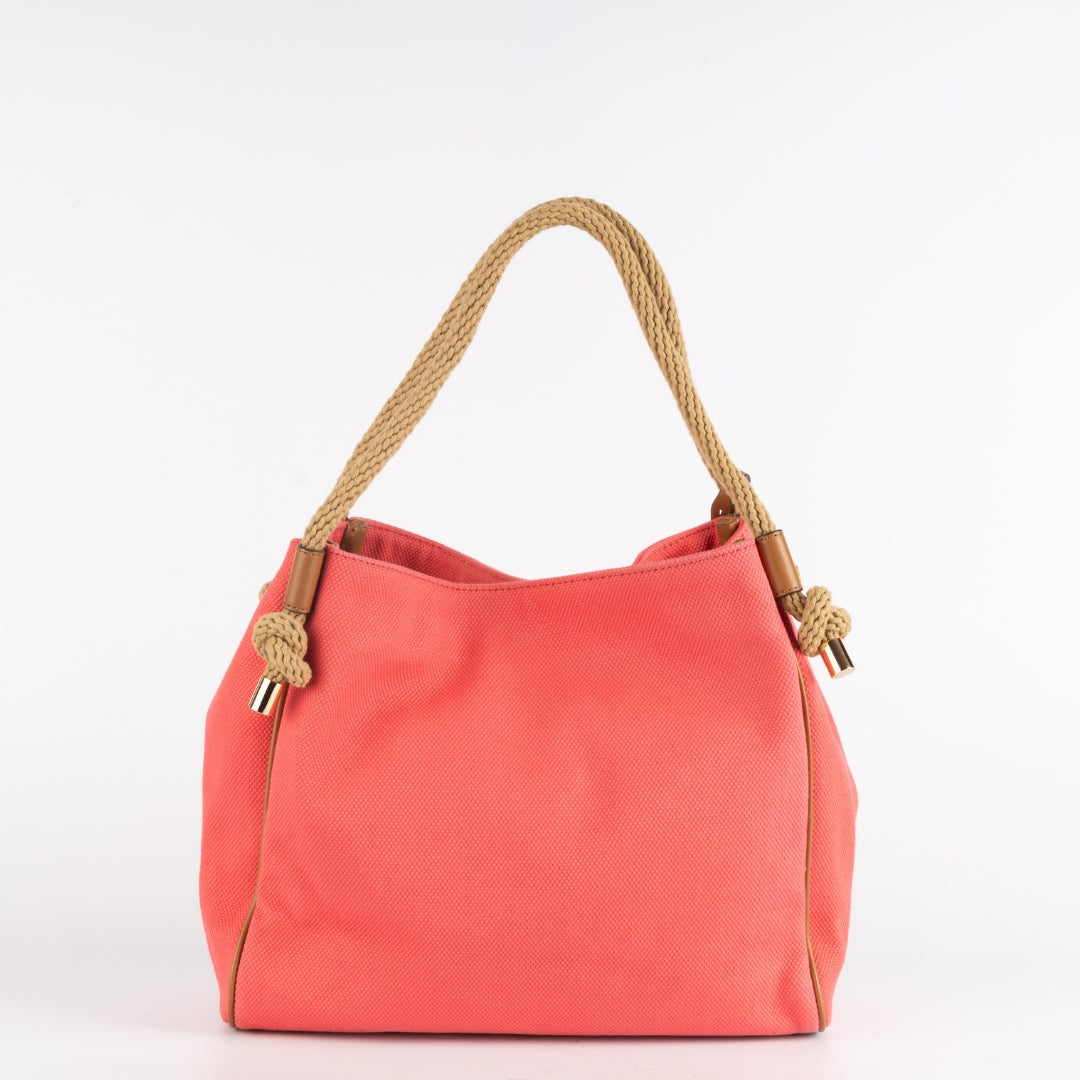 Michael Kors Natural Isla Large Shoulder Bag