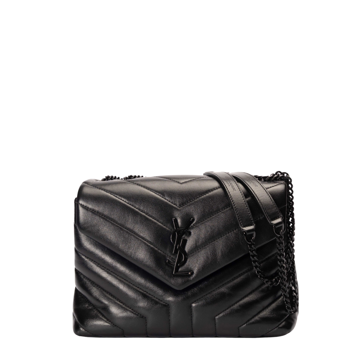 Saint Laurent Black Convertible Shoulder Bag