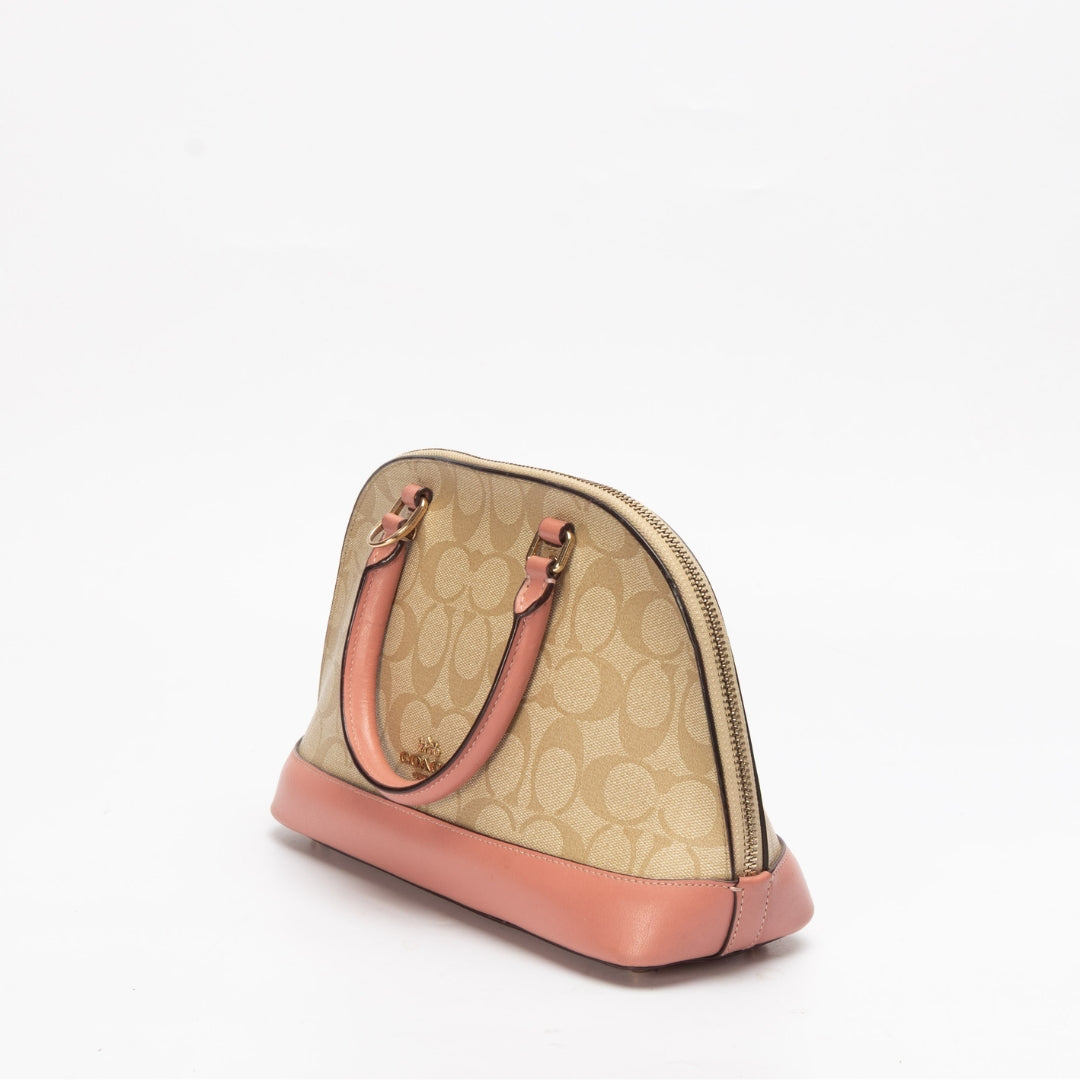 Coach Signature Canvas Sierra Satchel
