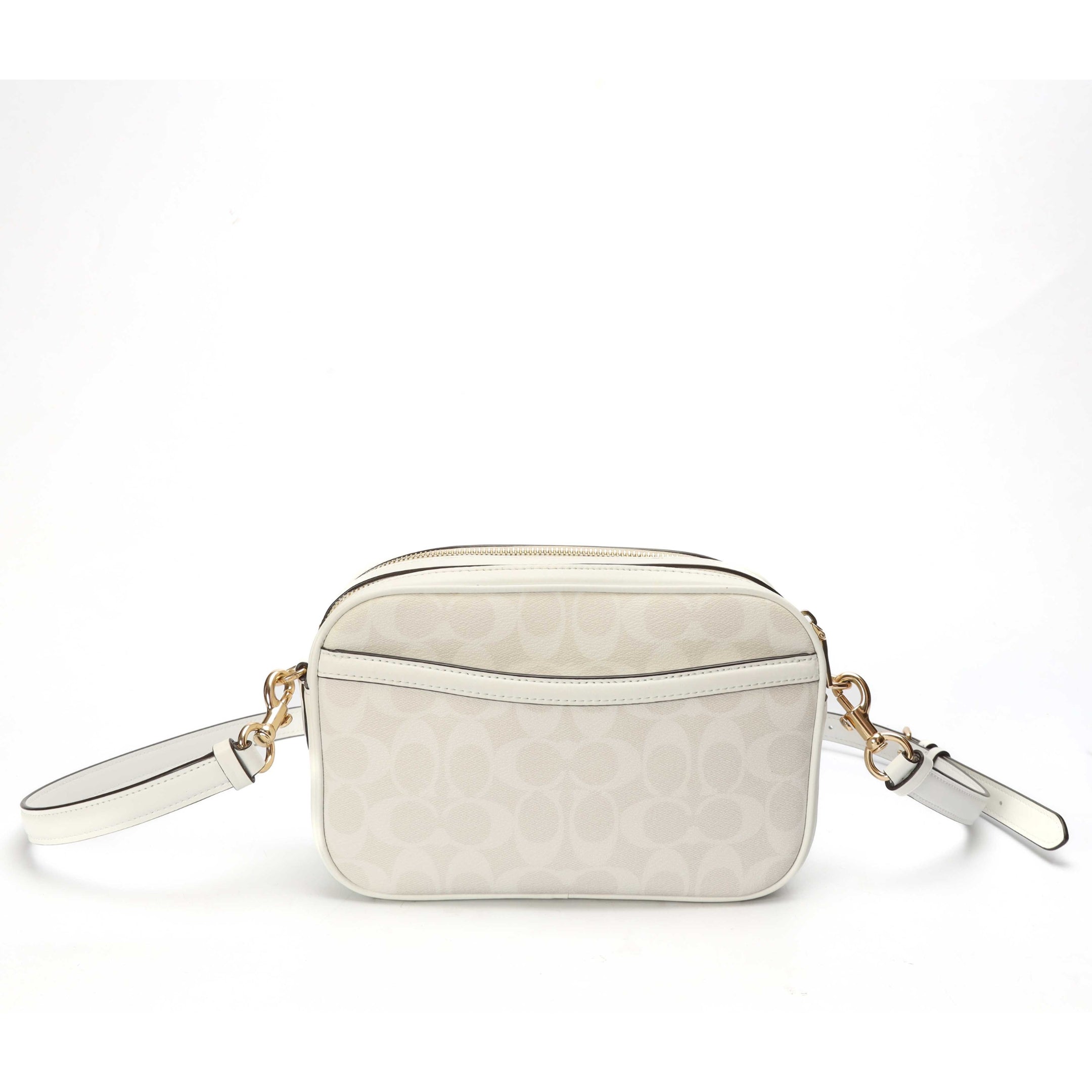 Coach White Jamie Camera Crossbody Bag