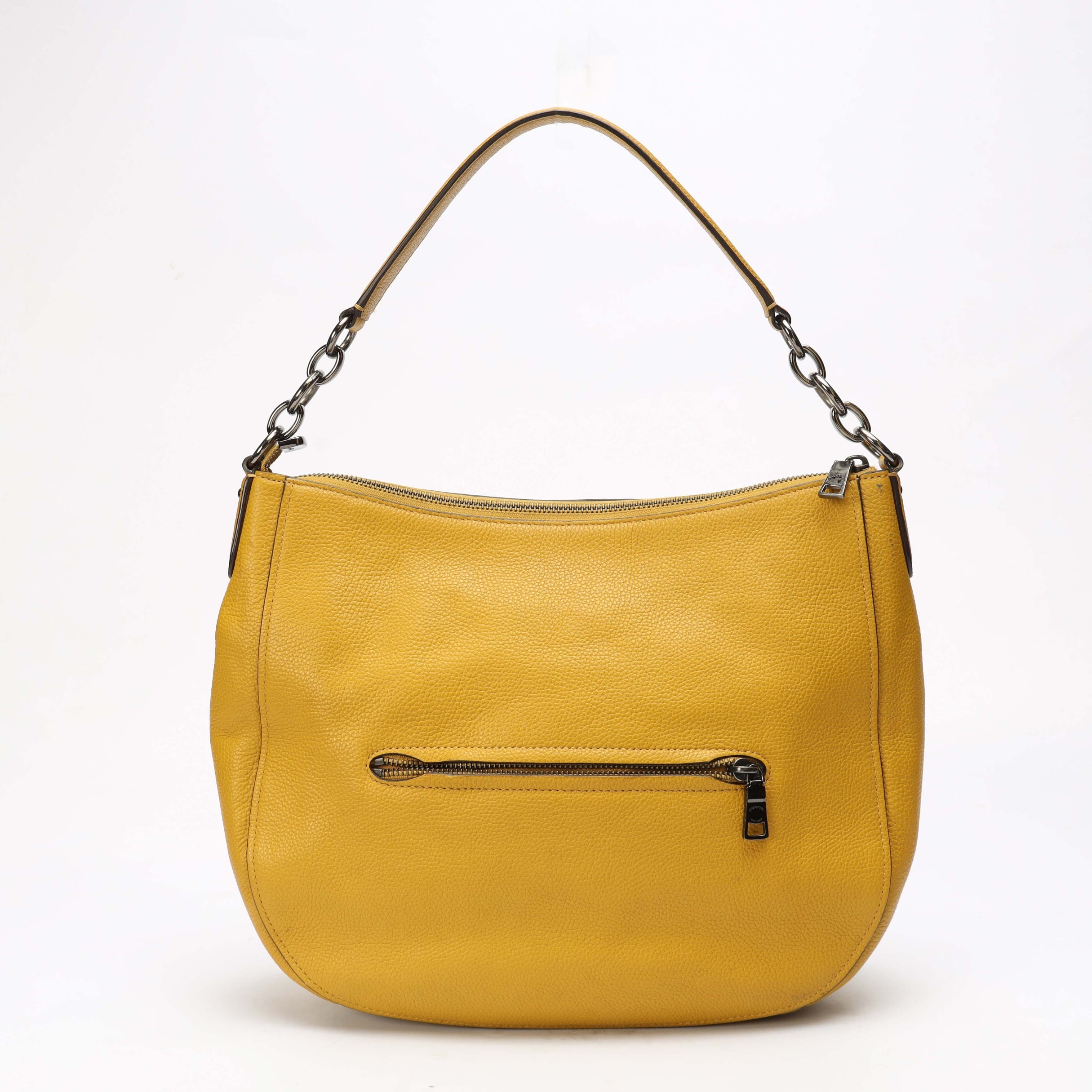 Coach Yellow Sutton Convertible Hobo Bag