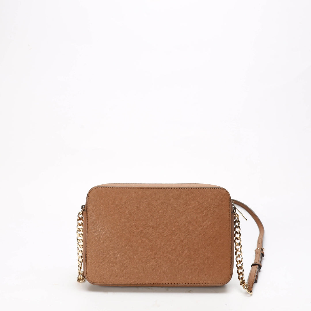 Michael Kors Tan Jet Set Crossbody Bag