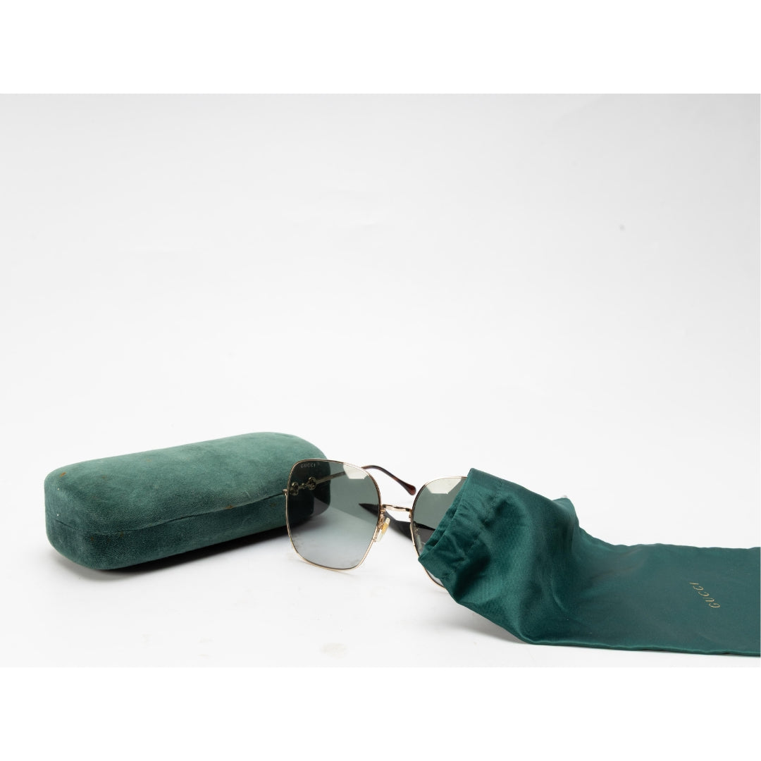 Gucci Oversized Square Frame Sunglasses