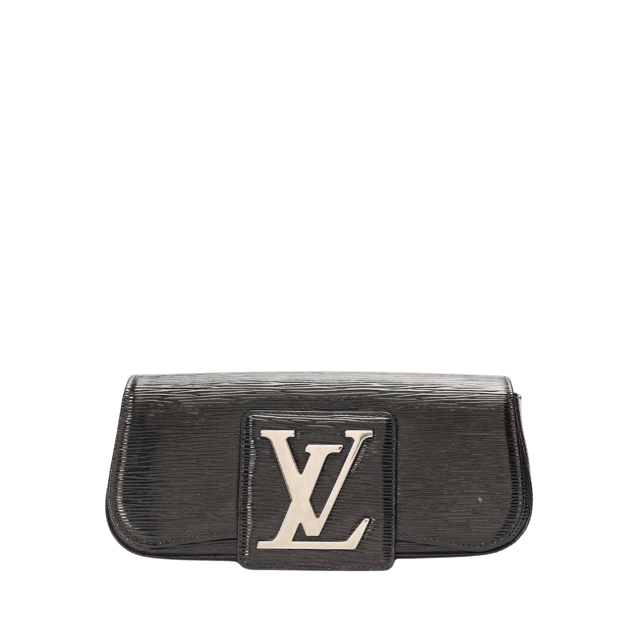 Louis Vuitton Black Electric Epi Leather Sobe Clutch