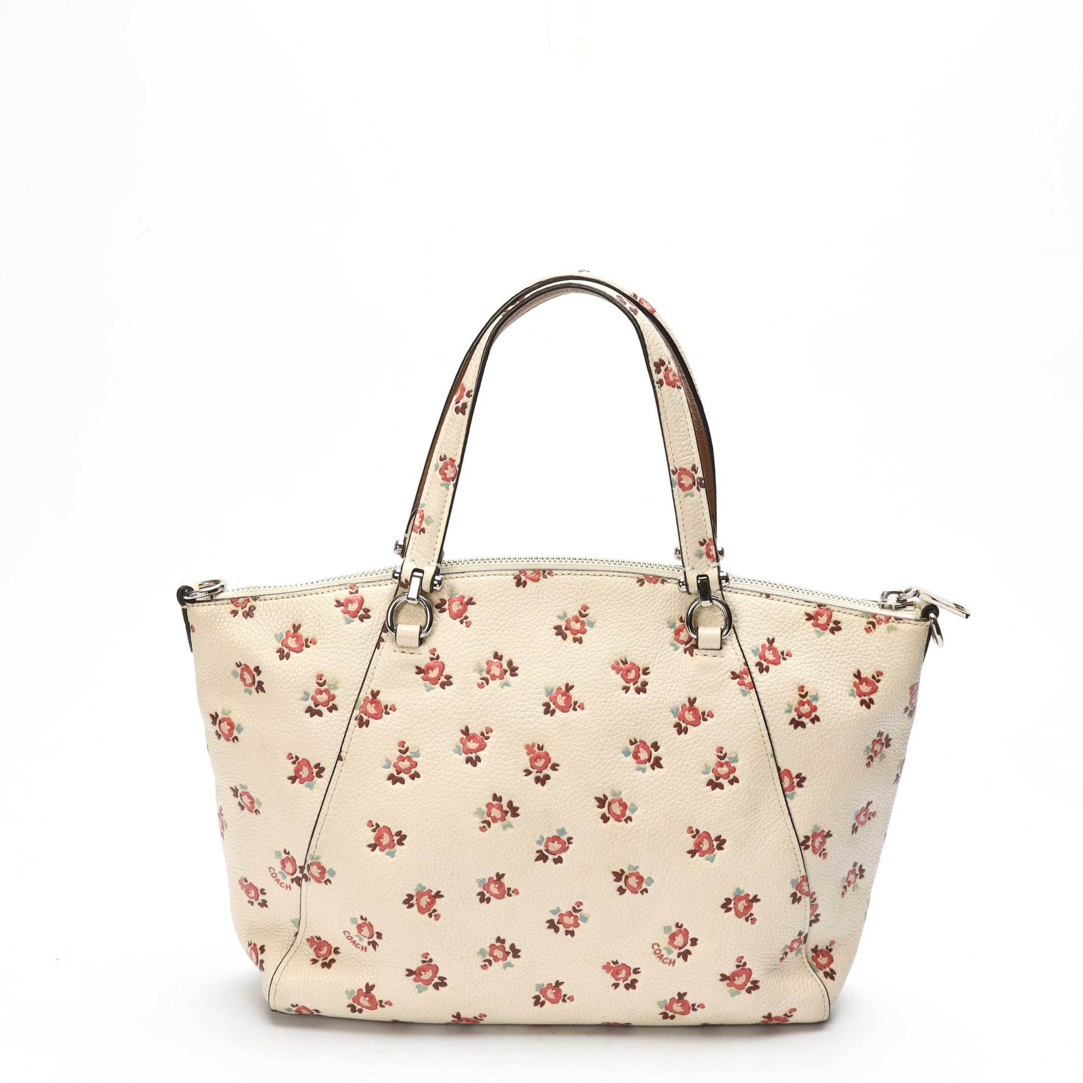 Coach Prairie Rose Print Satchel Crossbody Bag