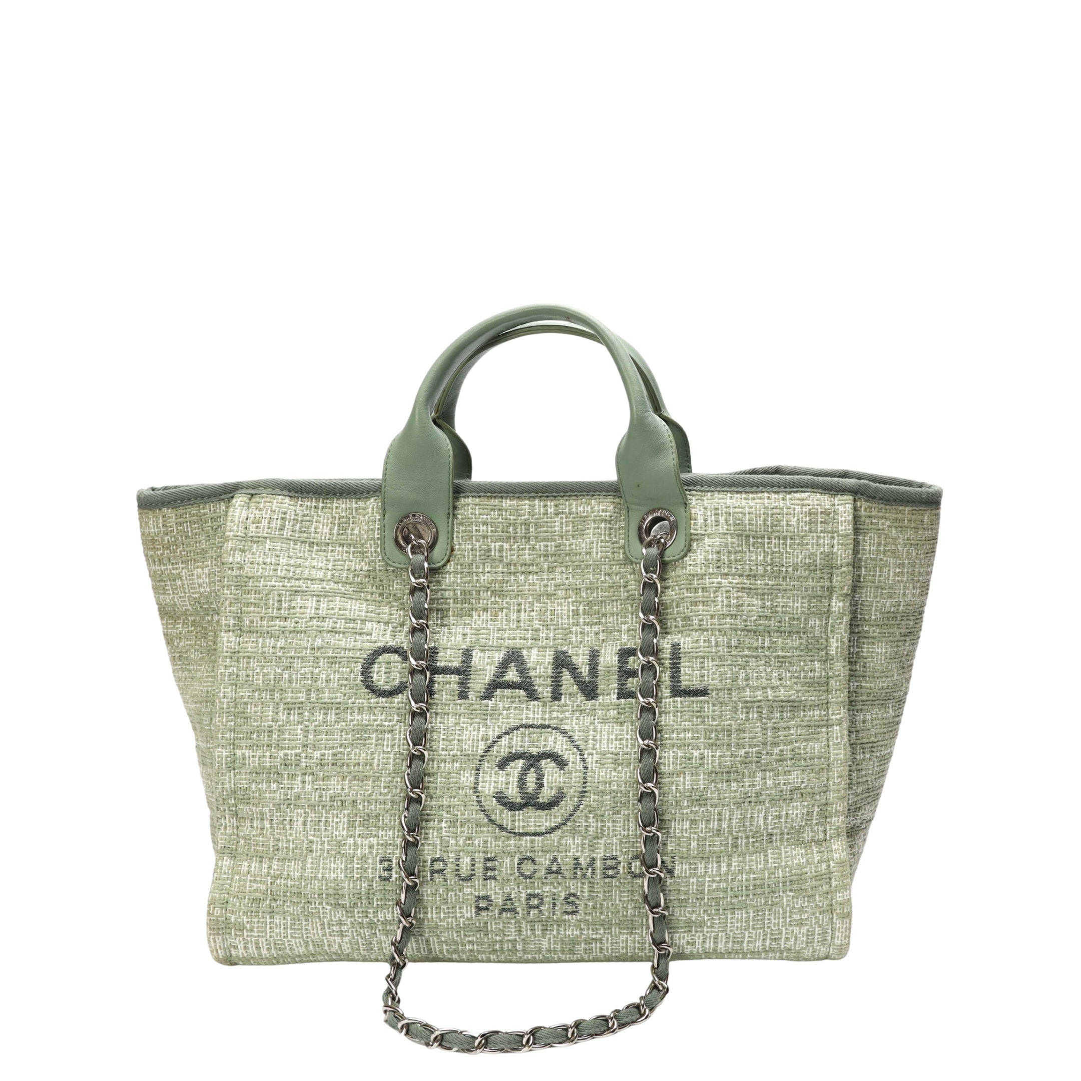 Chanel Deauville Top Handle Tote