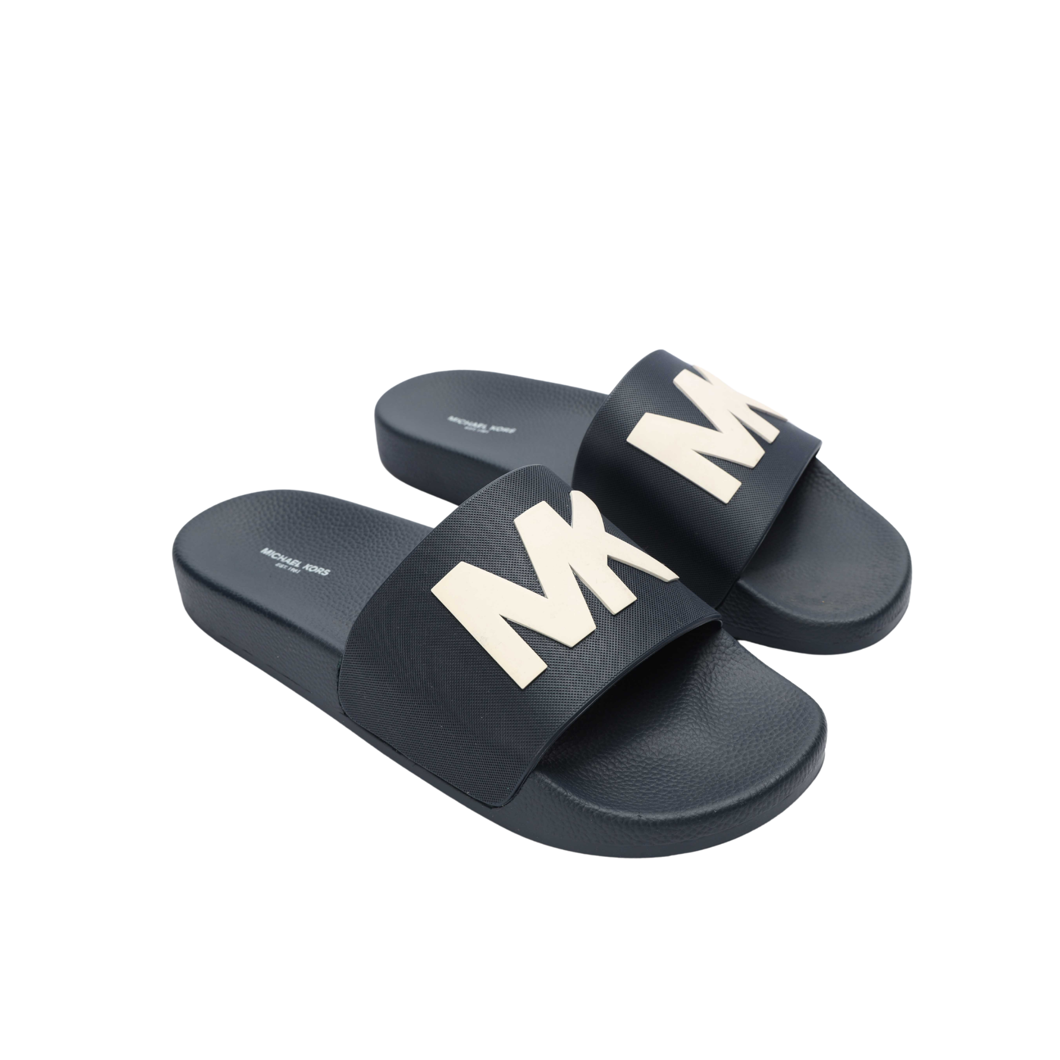 Michael Kors black Jake Slides