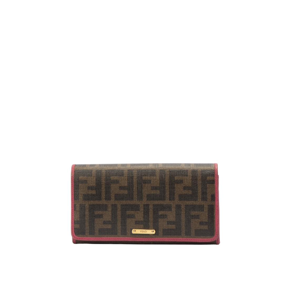 Fendi Zucca FF Bi-Fold Wallet