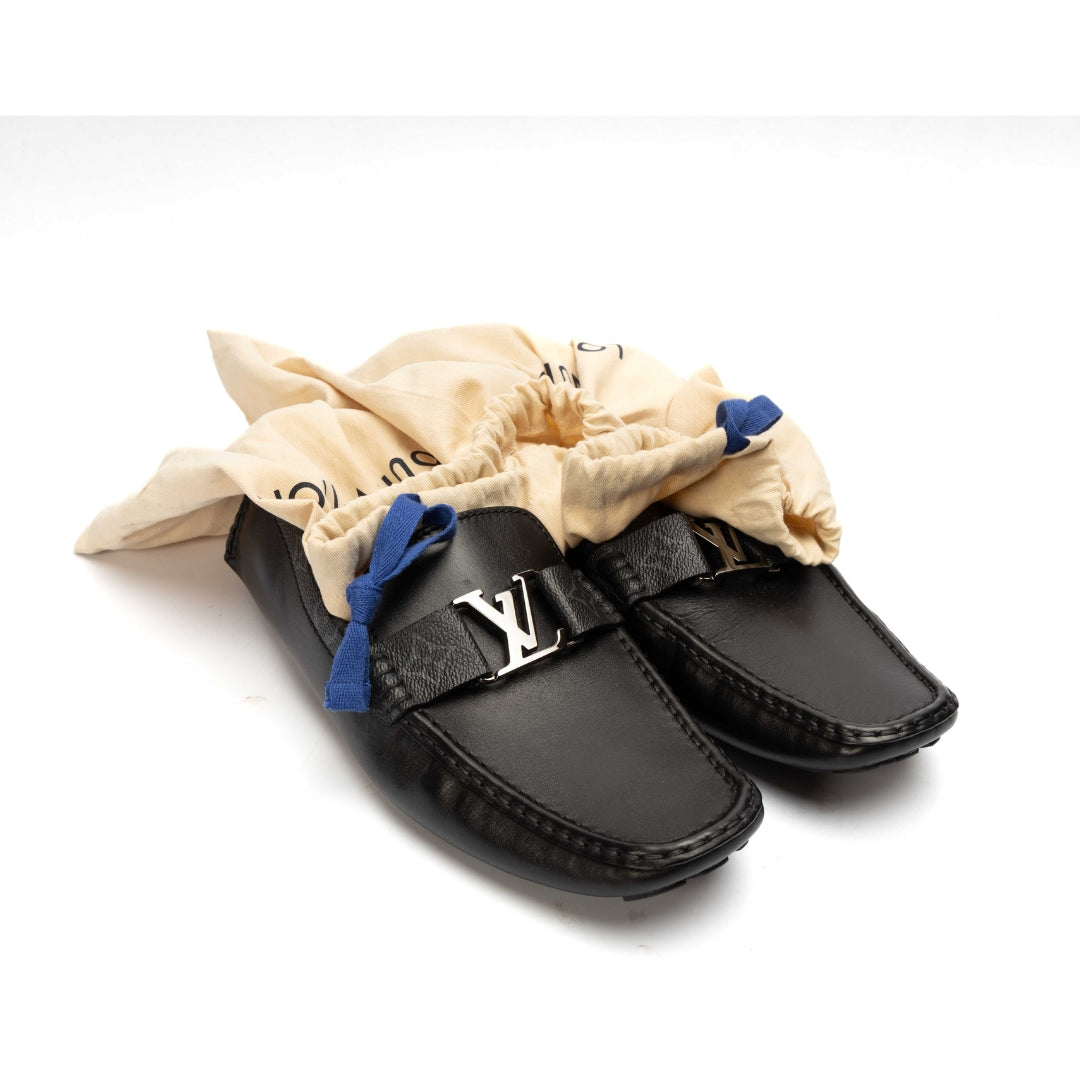 Louis Vuitton Black Monte Carlo Moccasin