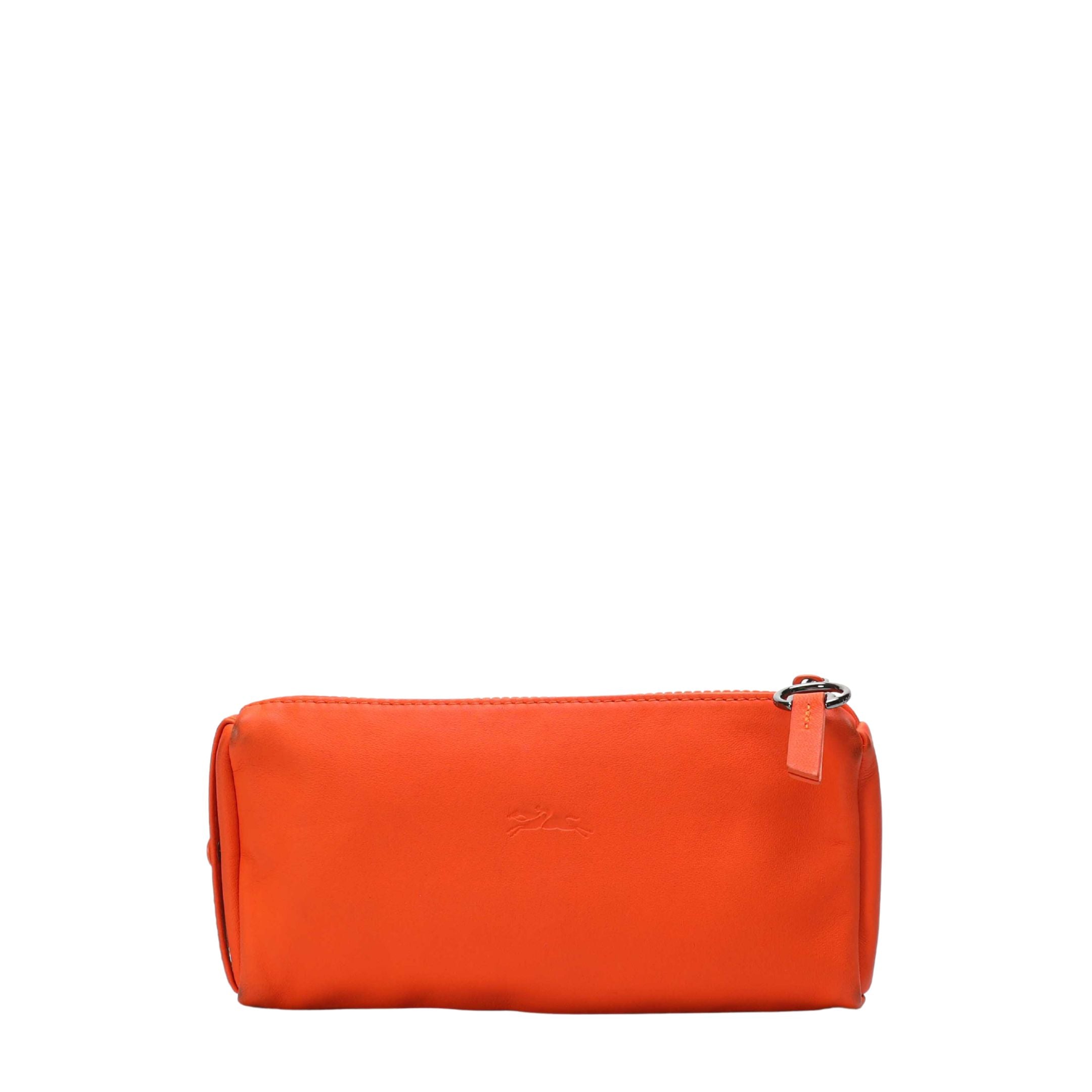 Longchamp Vibrant Orange Pouch