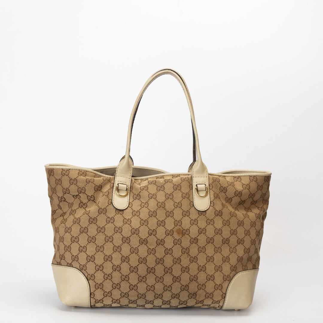 Gucci GG Canvas Heartbit Tote
